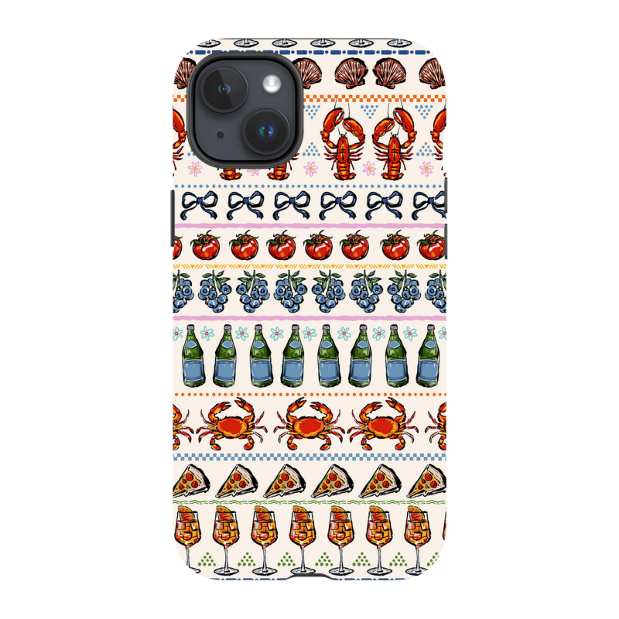 iPhone Case - Crab Pattern