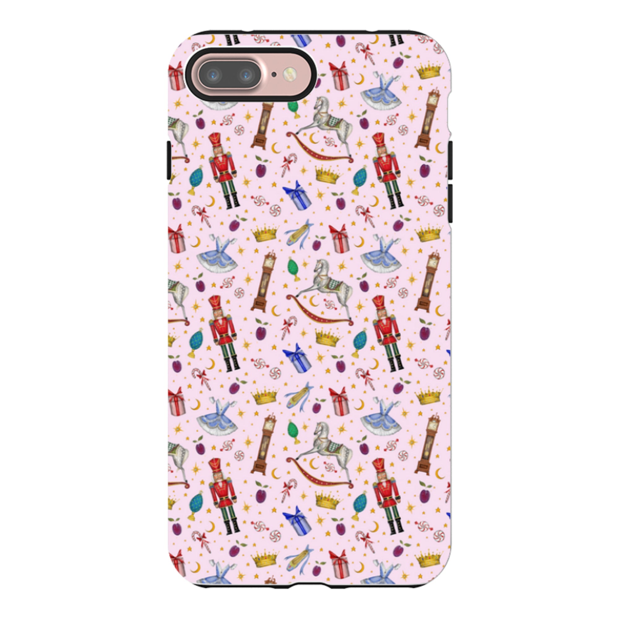iPhone Tough Case - Pink Nutcracker By Catherine Rowe