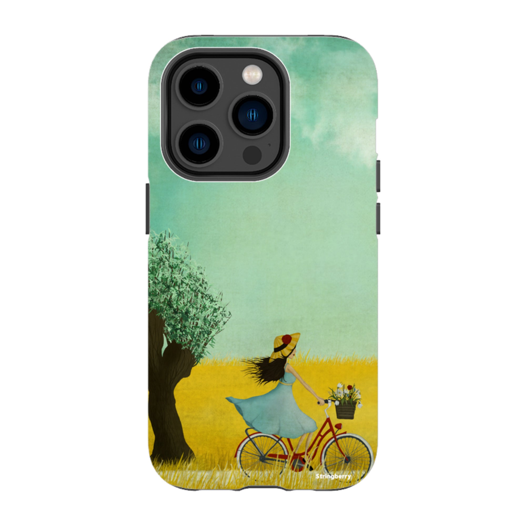 iPhone MagSafe Tough Case - Bike Ride By Maja Lindberg