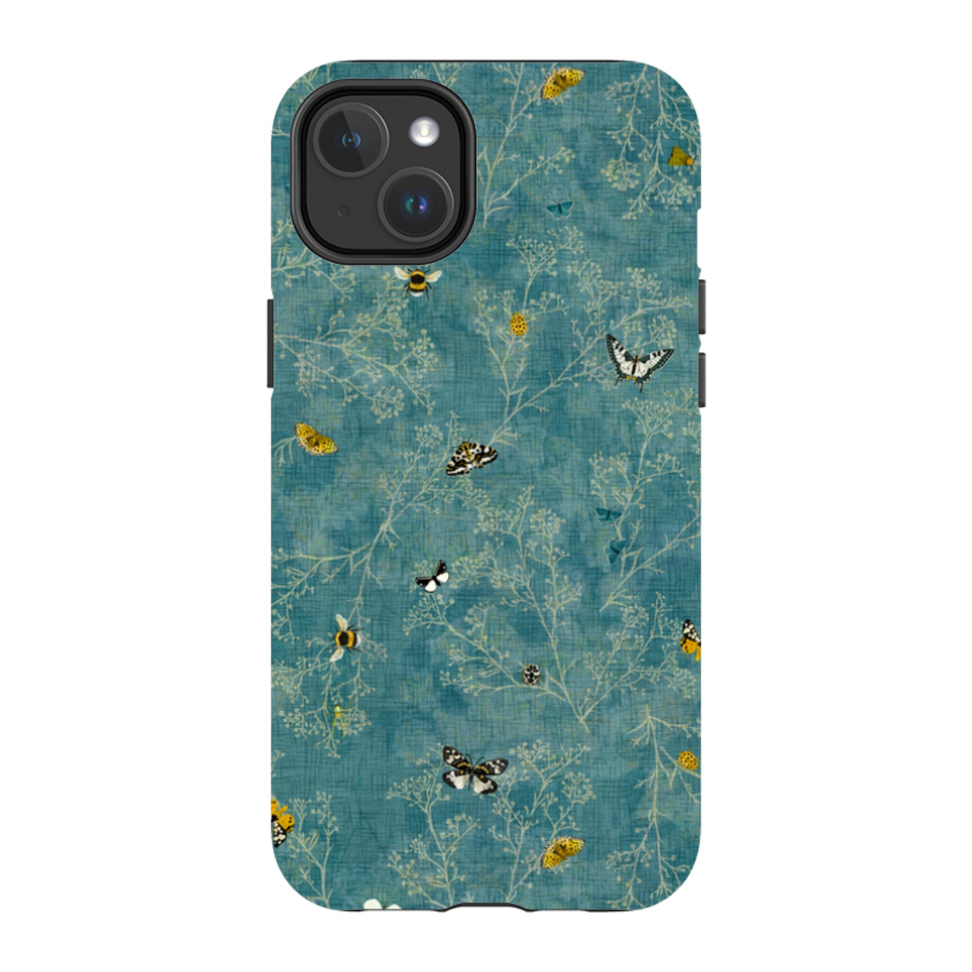 iPhone MagSafe Tough Case - Chinoiserie Garden Soft Sage By Katherine Quinn