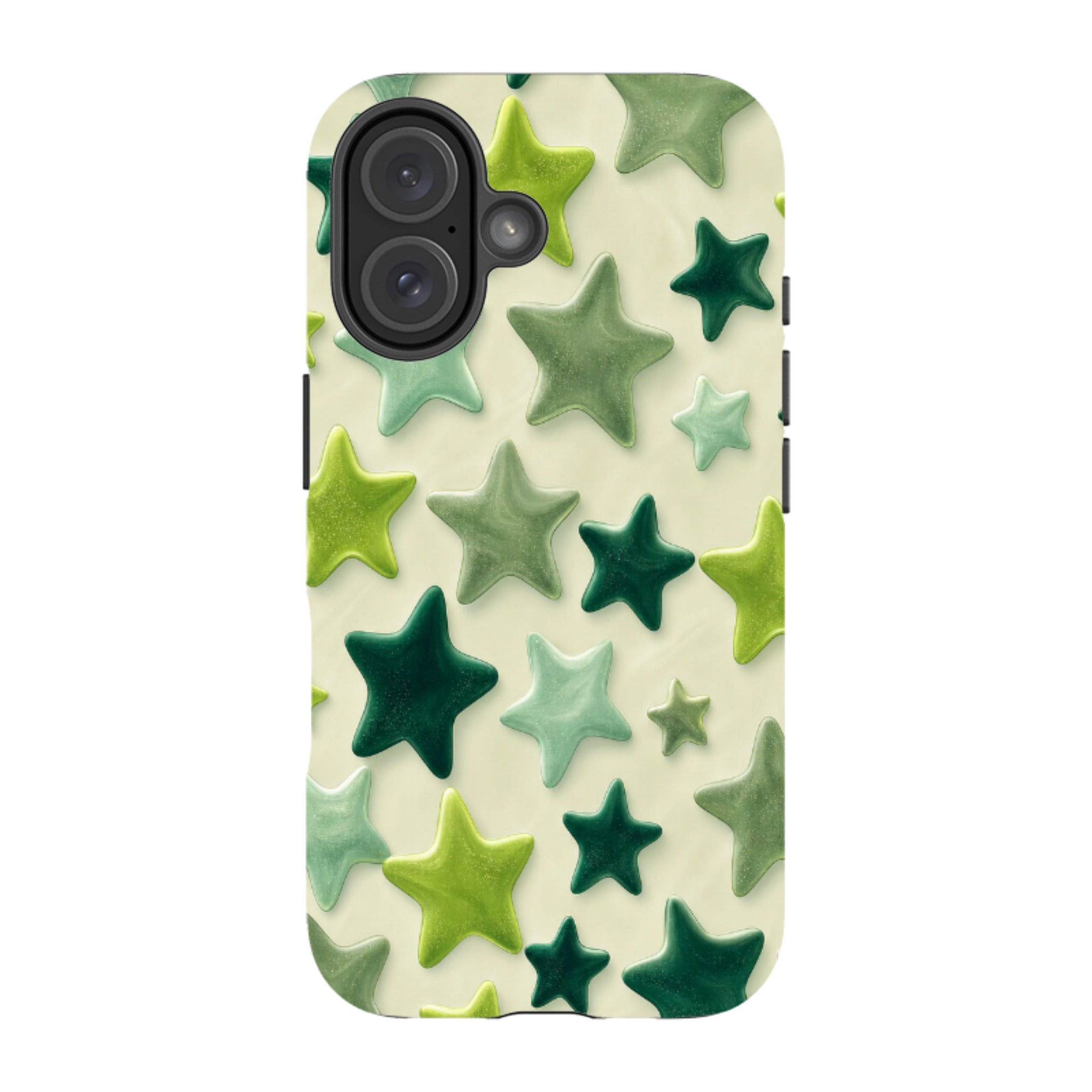 iPhone Tough Case - Sage Green Star