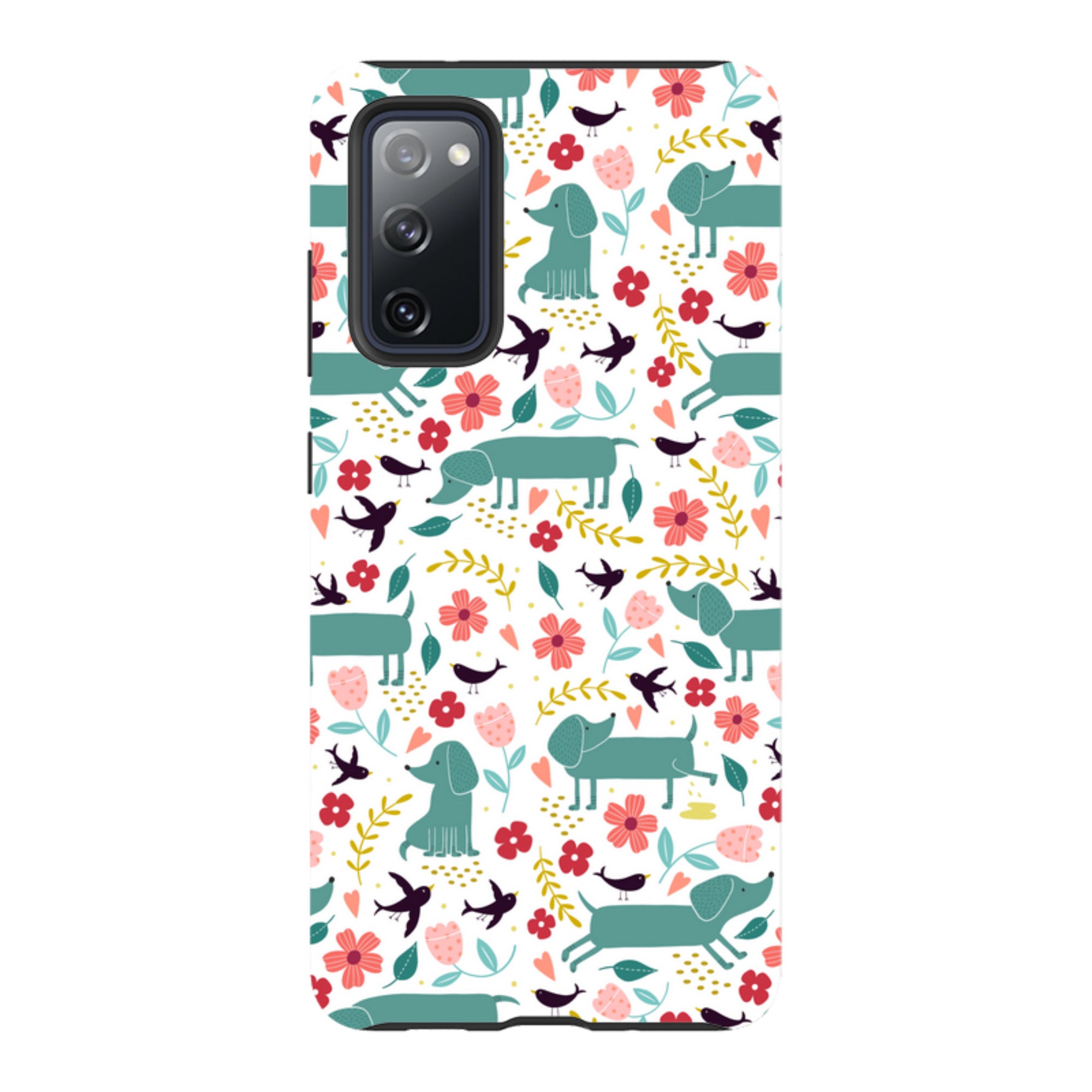 Samsung Tough Case - Cheek Dachshunds By Suzy Taylor