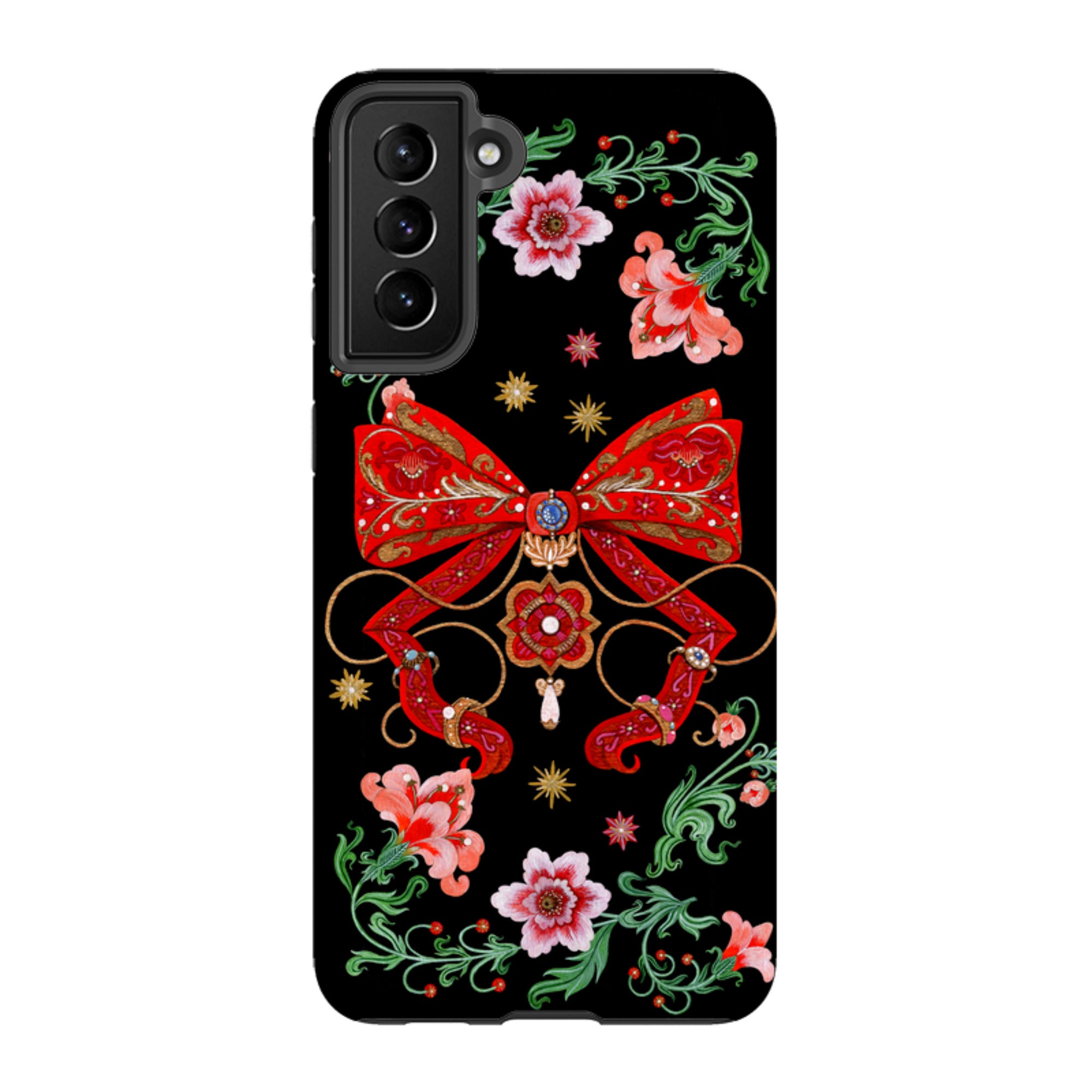 Samsung Tough  Case - Five Gold Ring By Maria Matos