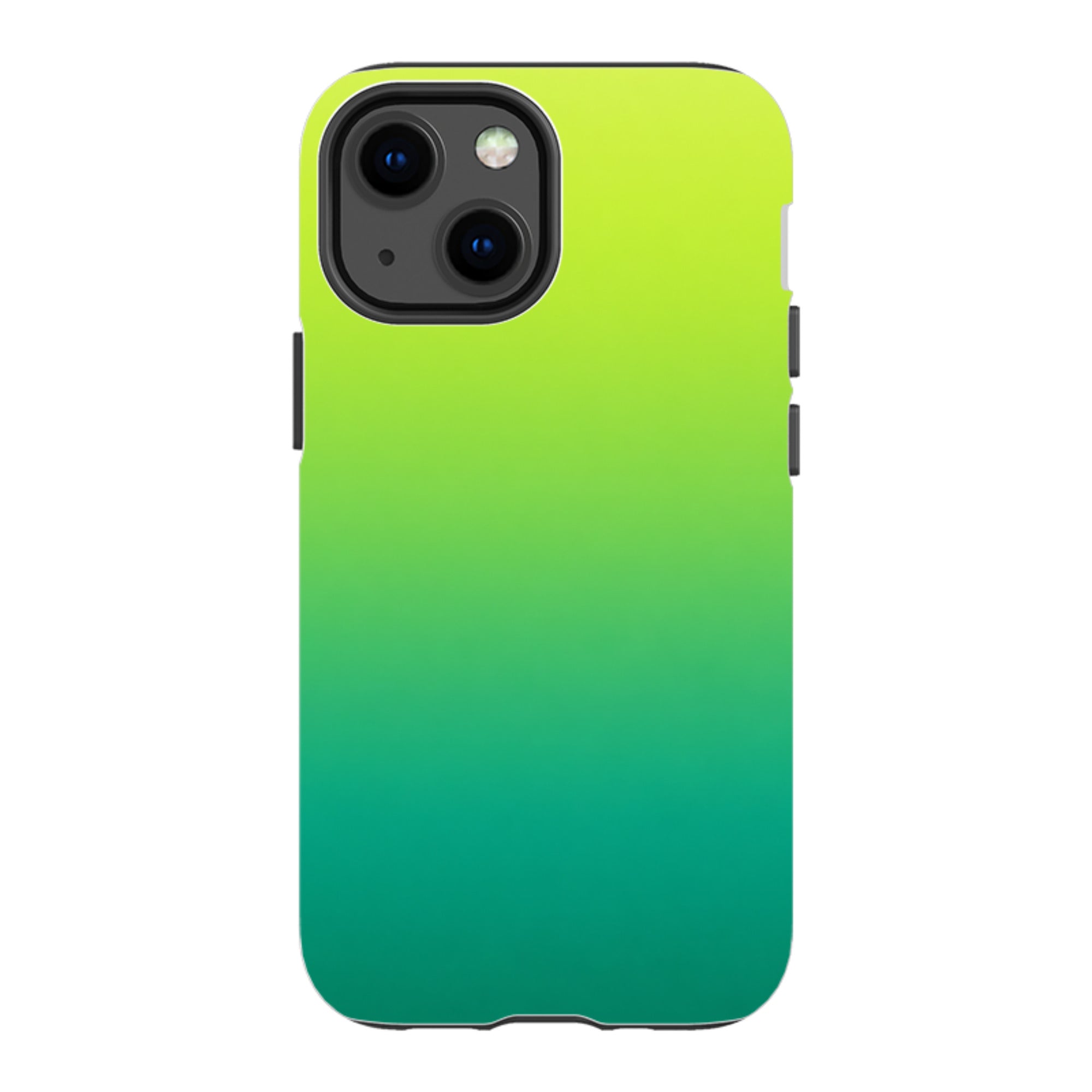 iPhone Tough Case - Lime Green Ombre