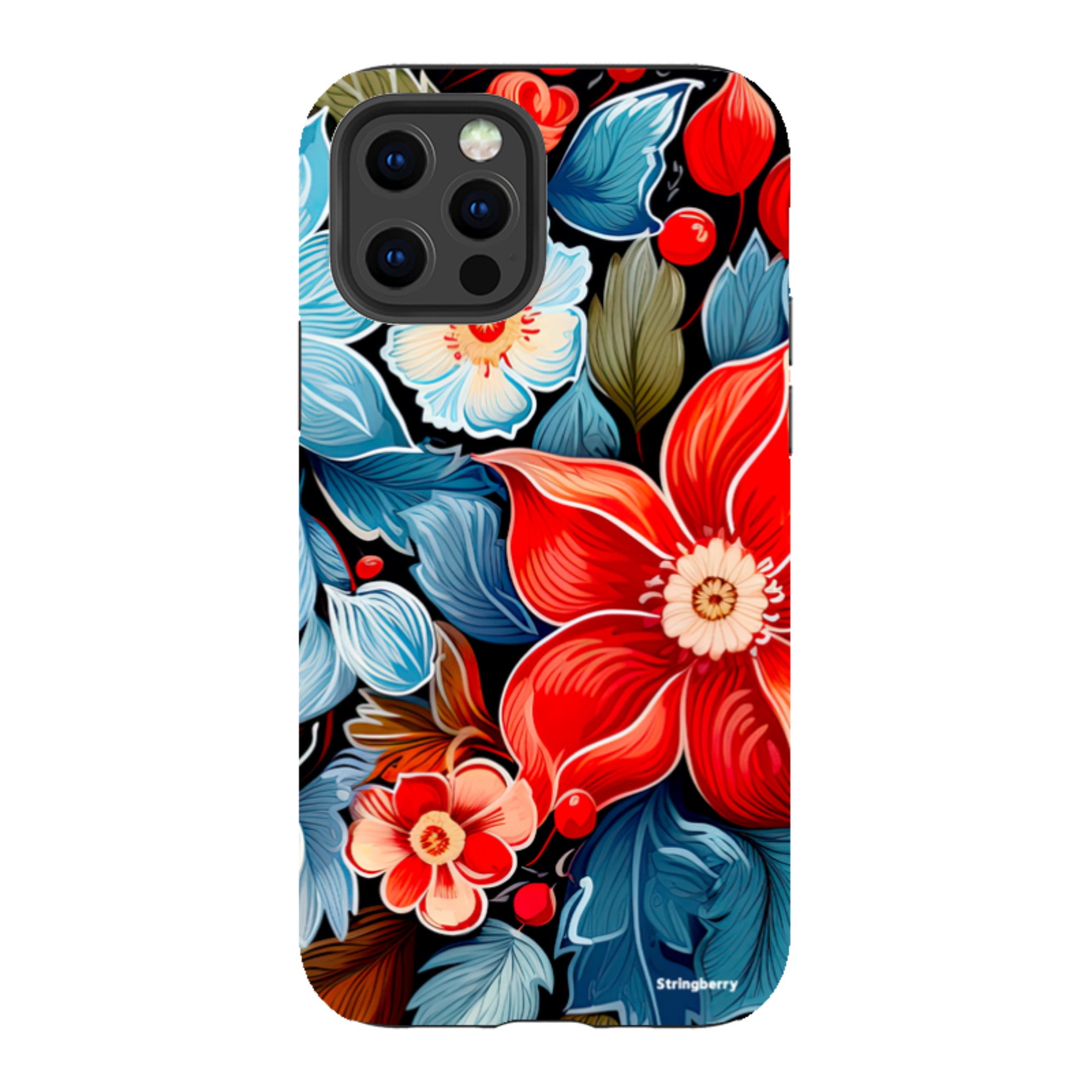 iPhone Tough Case - Red Bells