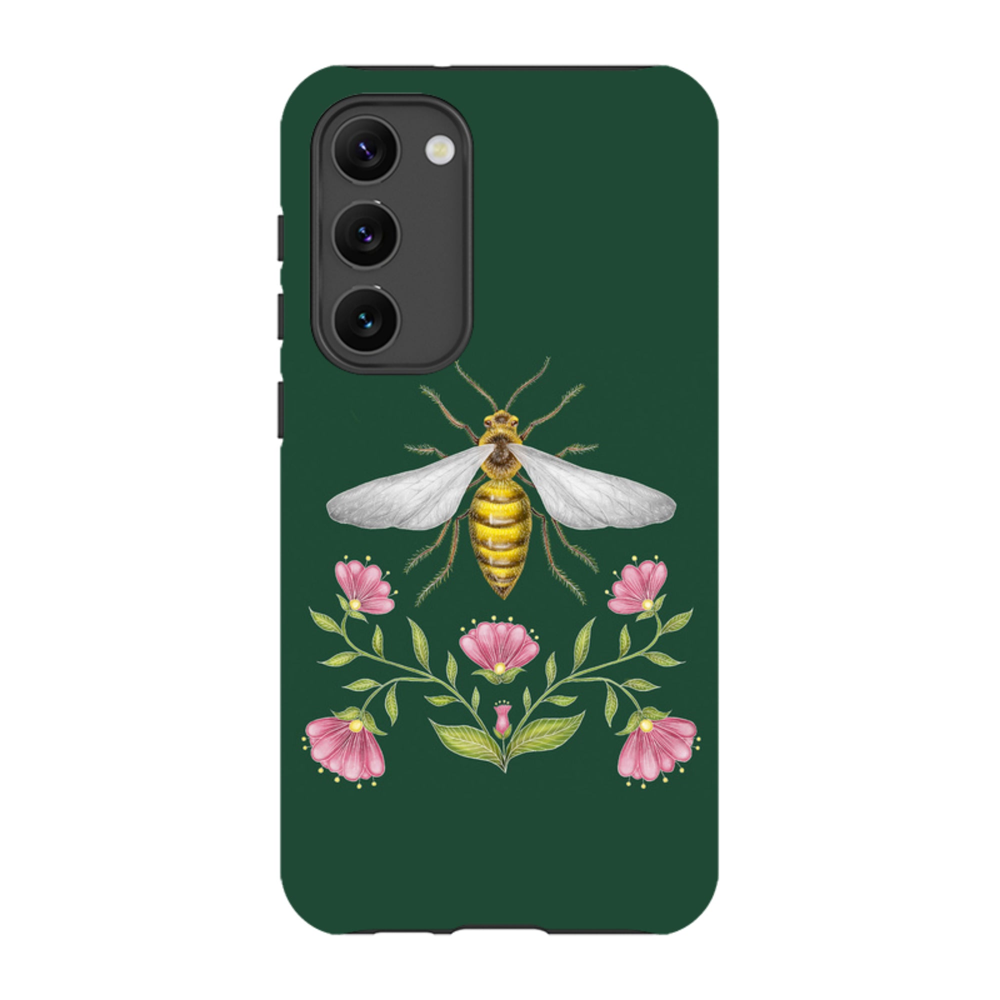 Samsung Tough Case - Wings Of Freedom Emerald By Catherine Rowe
