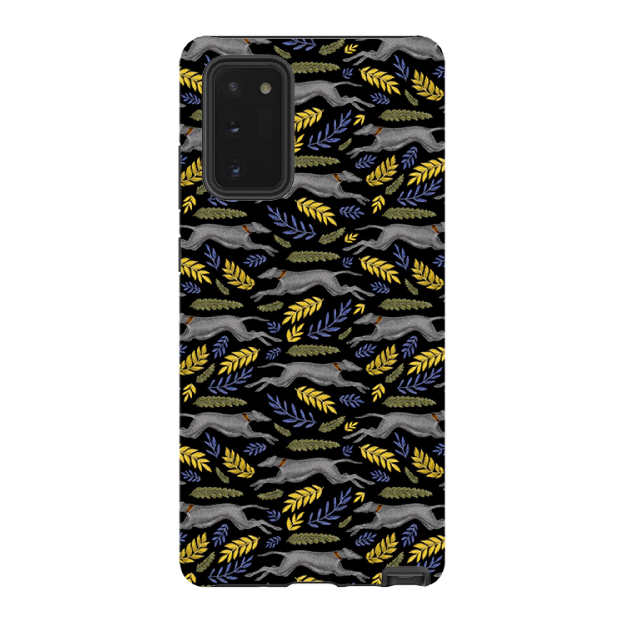 Samsung Tough Case - Greyhound Pattern By Catherine Rowe