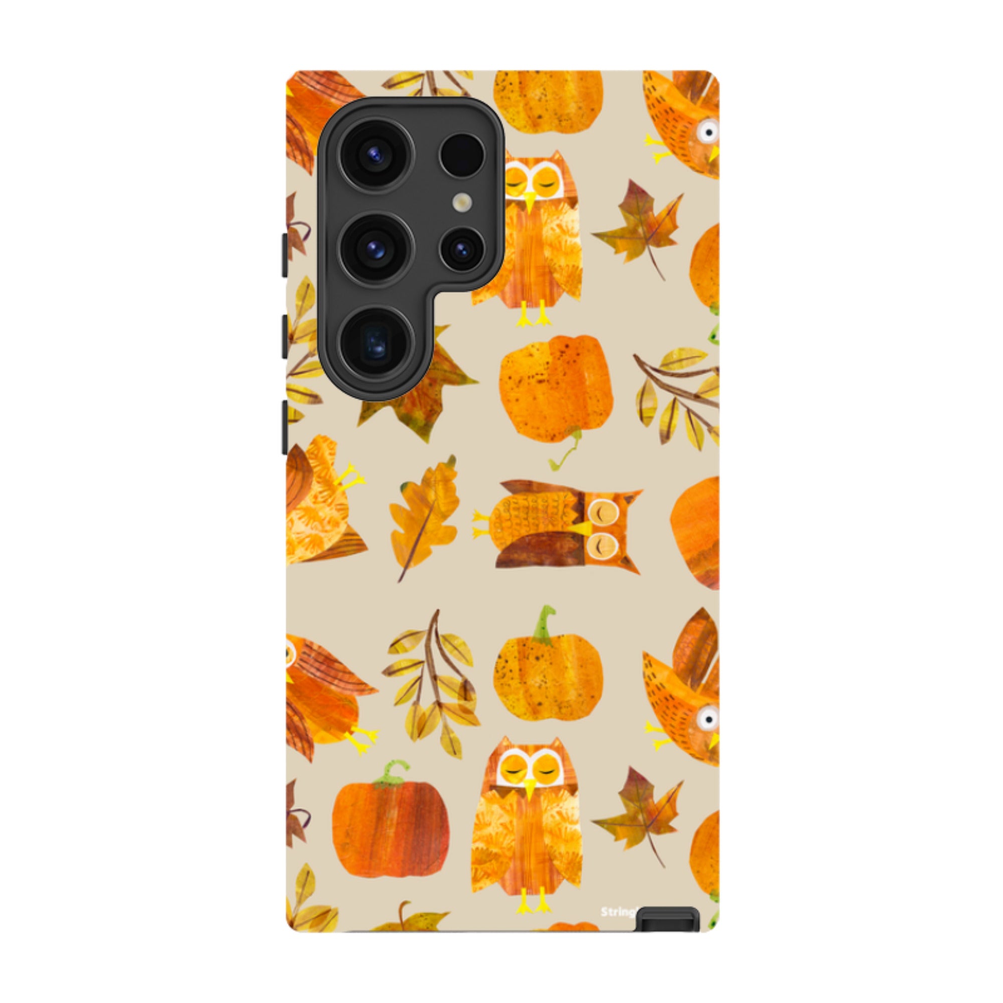 Samsung Tough Case - Pumpkins and Owls By Tracey English