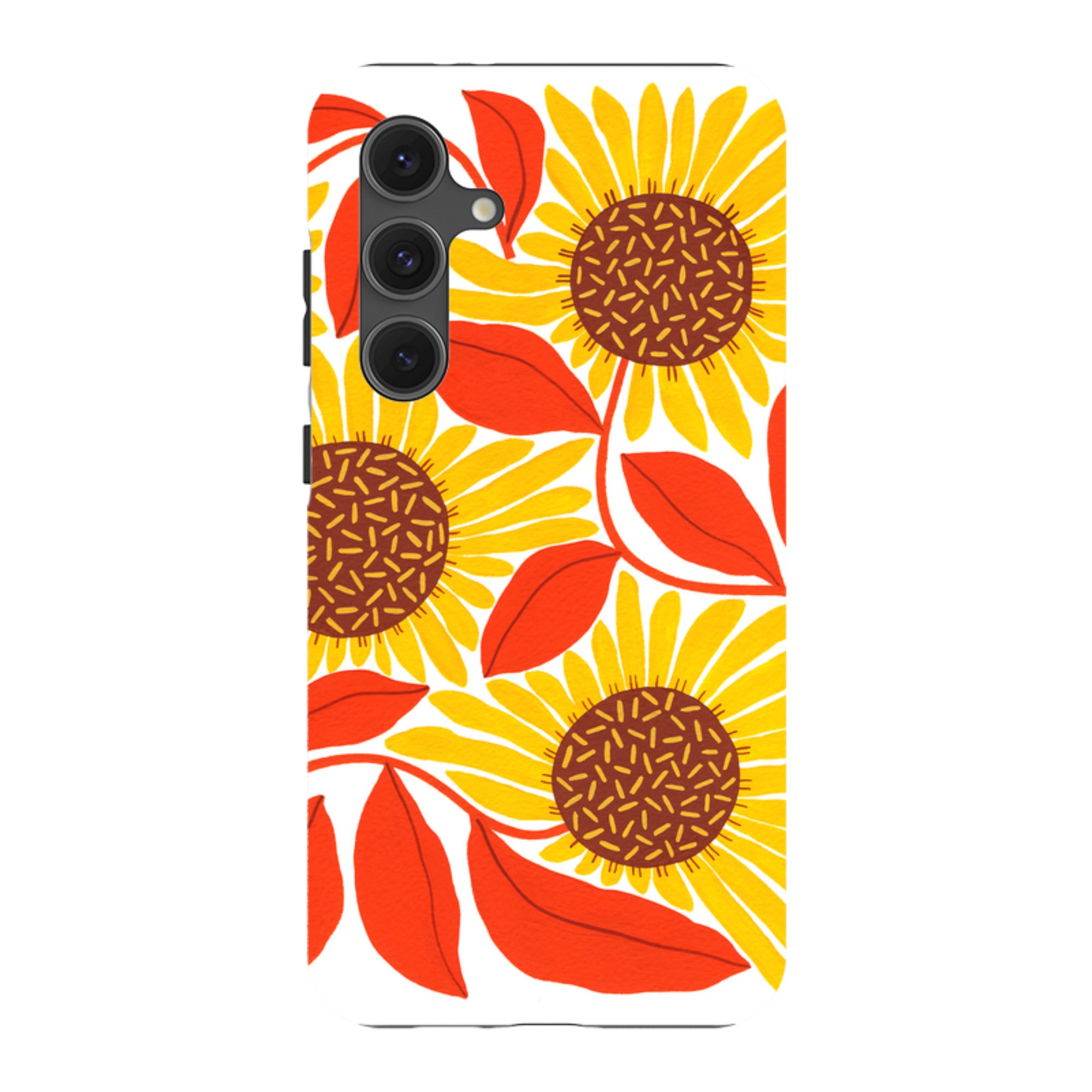 Samsung Tough Case - Sunflower By Madalina Andronic