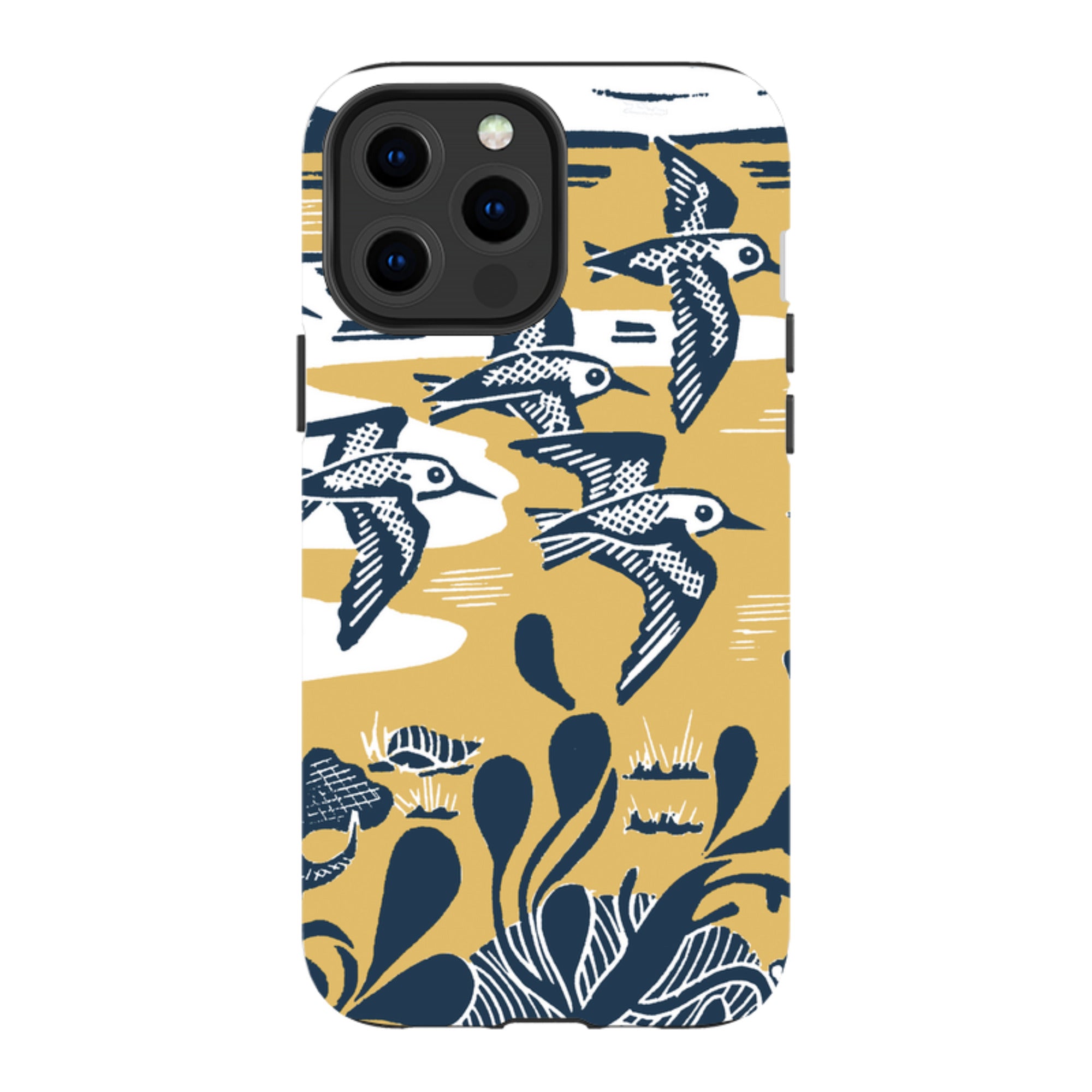 iPhone Tough Case - Sanderlings At The Shore By Kate Heiss
