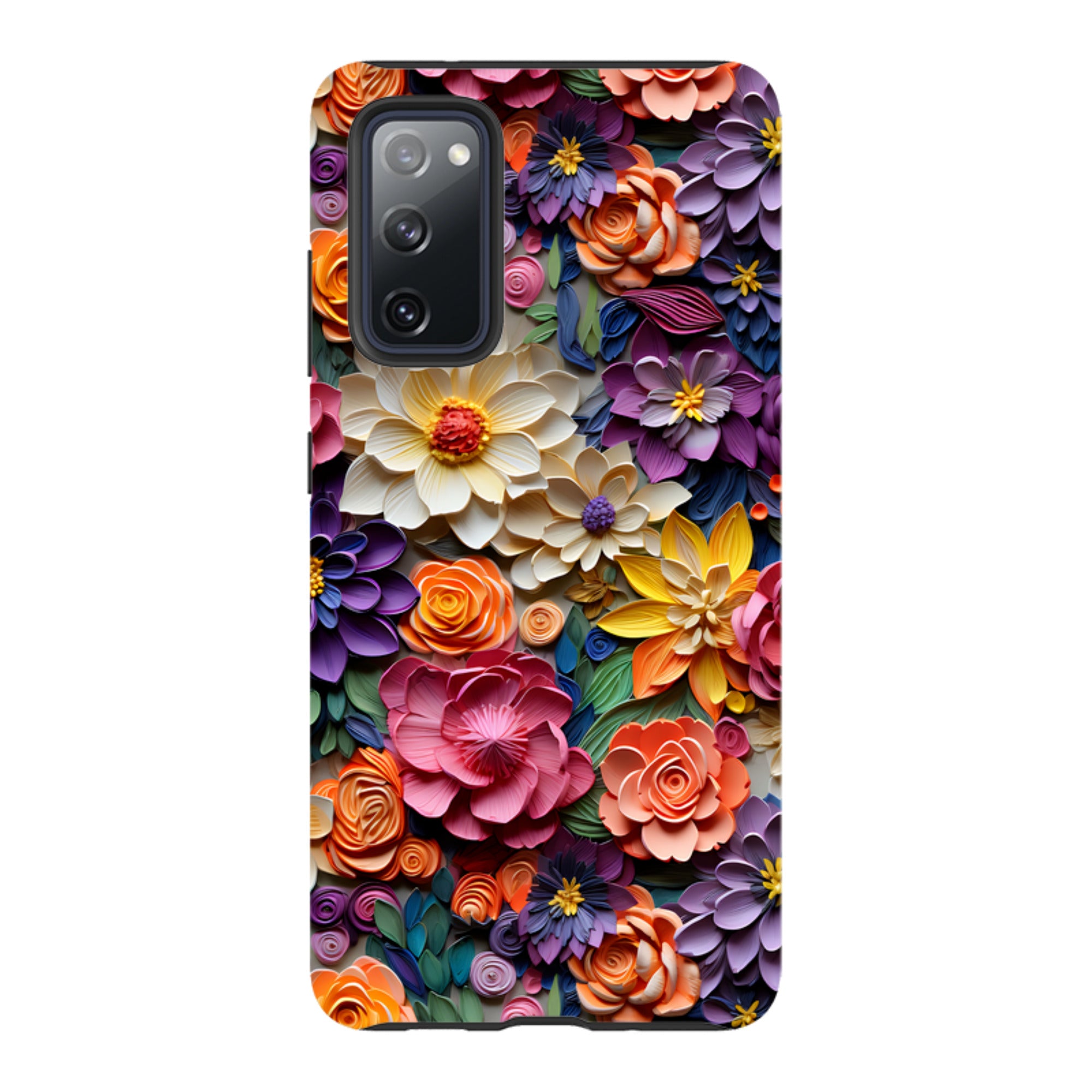 Samsung Tough Case - Violet Floral