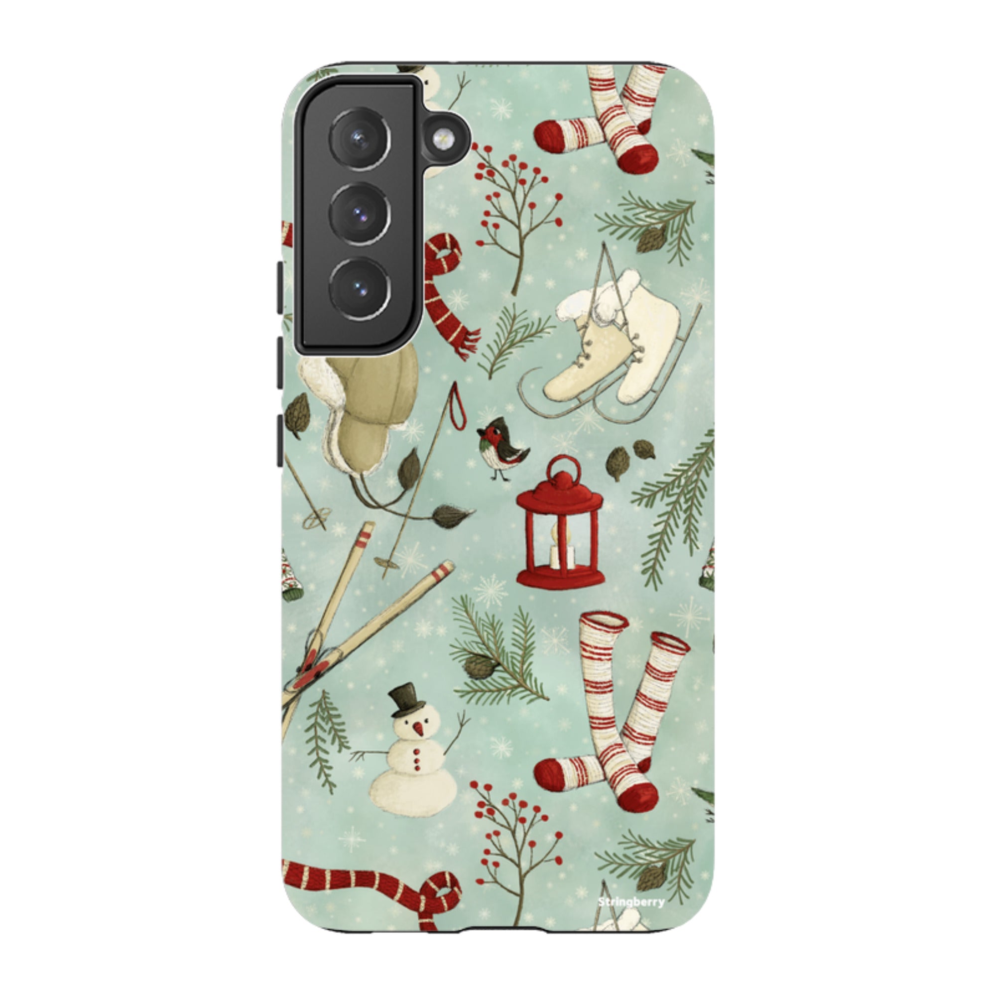 Samsung Tough Case - Winter Pattern By Maja Lindberg