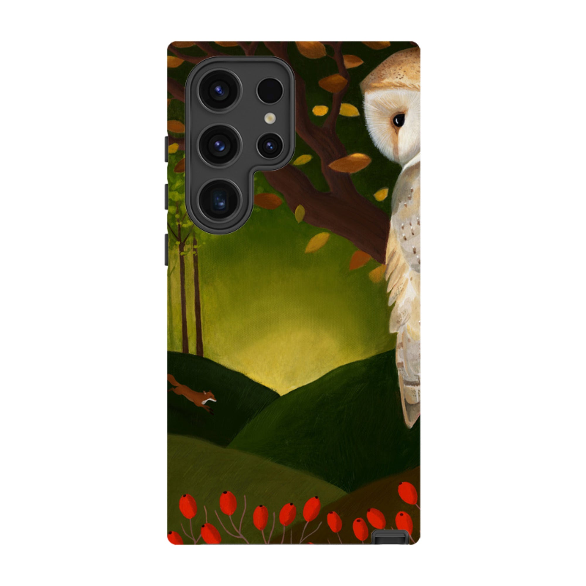 Samsung Tough Case - Autumn Owl And Fox By Bex Parkin