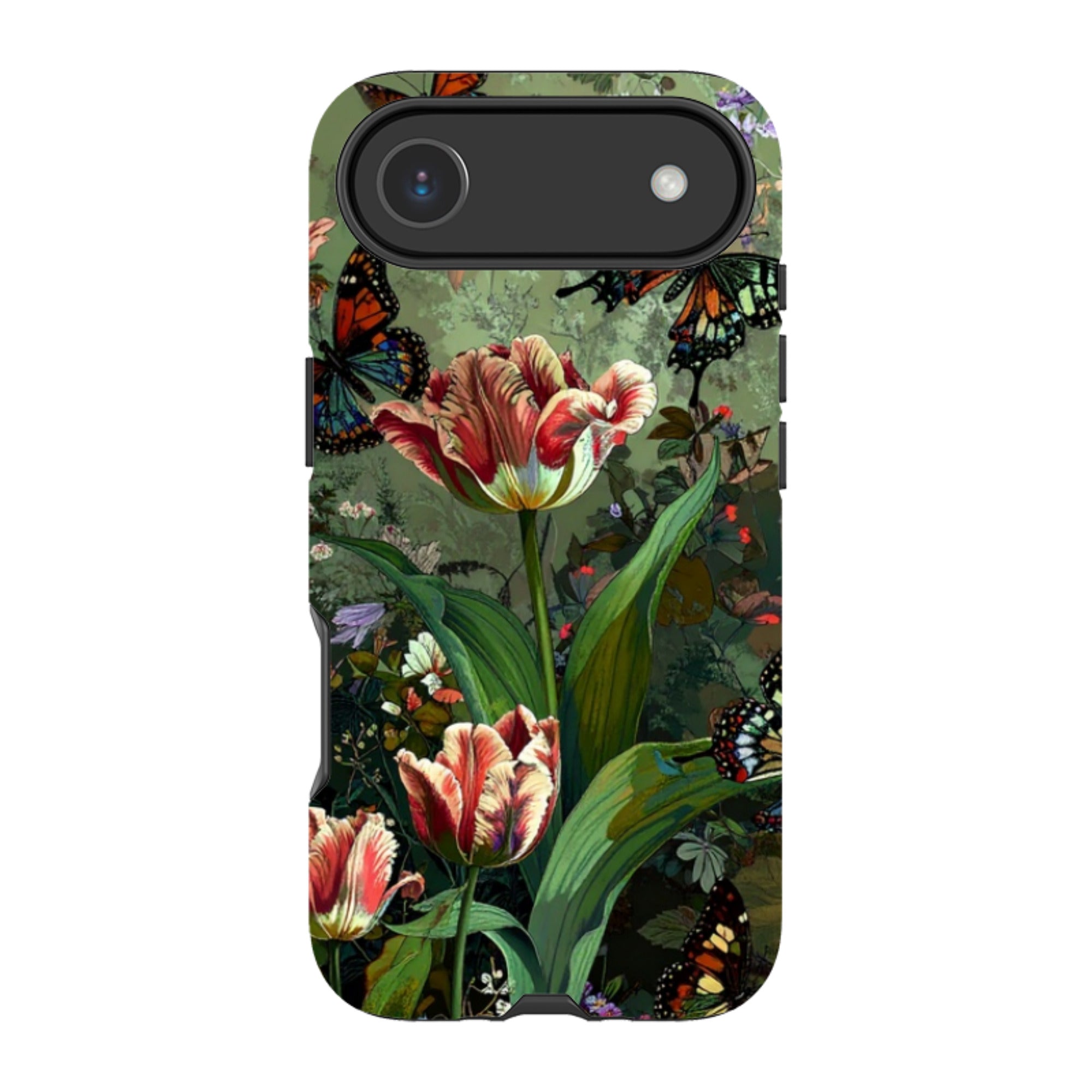 iPhone MagSafe Tough Case - Green Vyne Butterflies