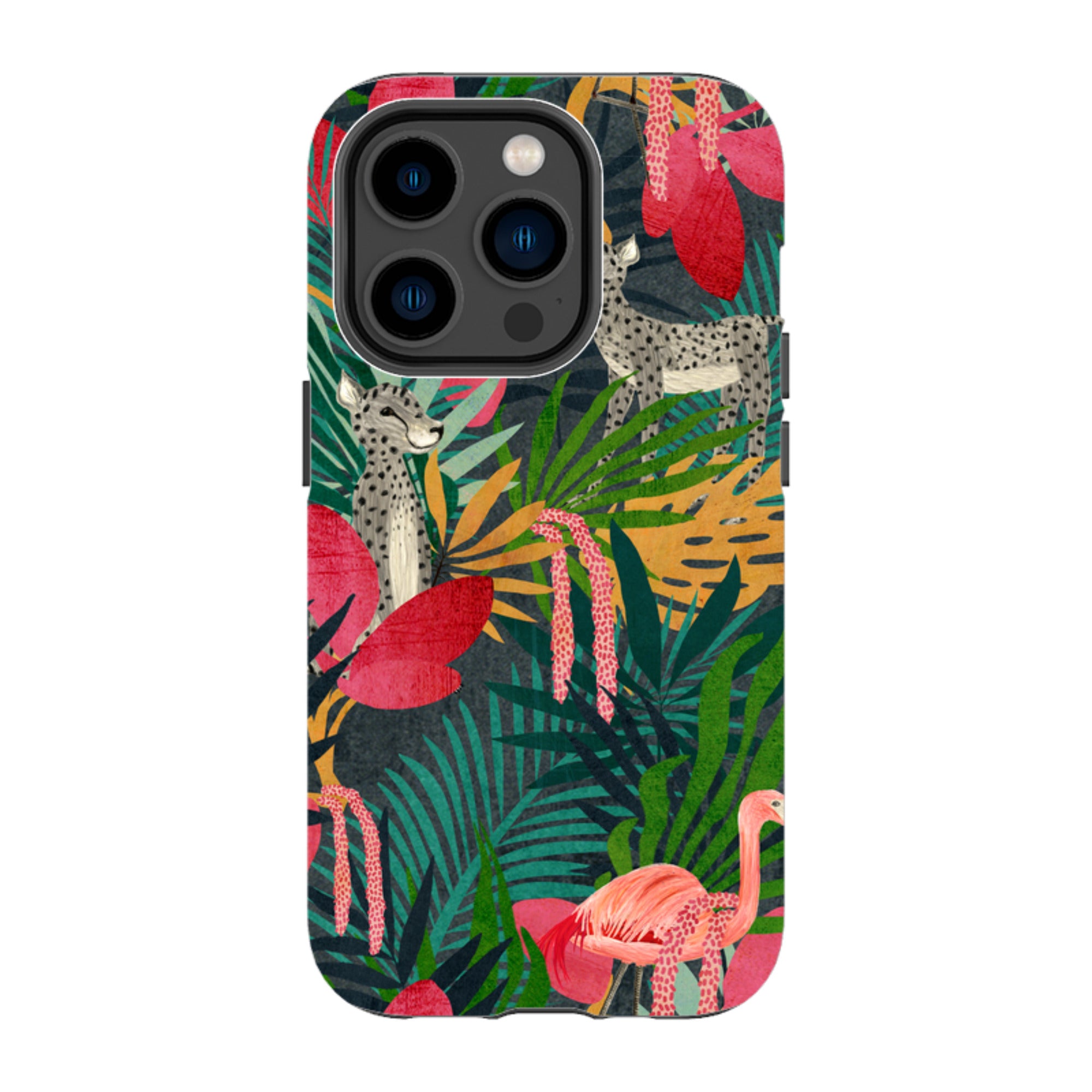 iPhone Tough Case - Lush Jungle By Katherine Quinn