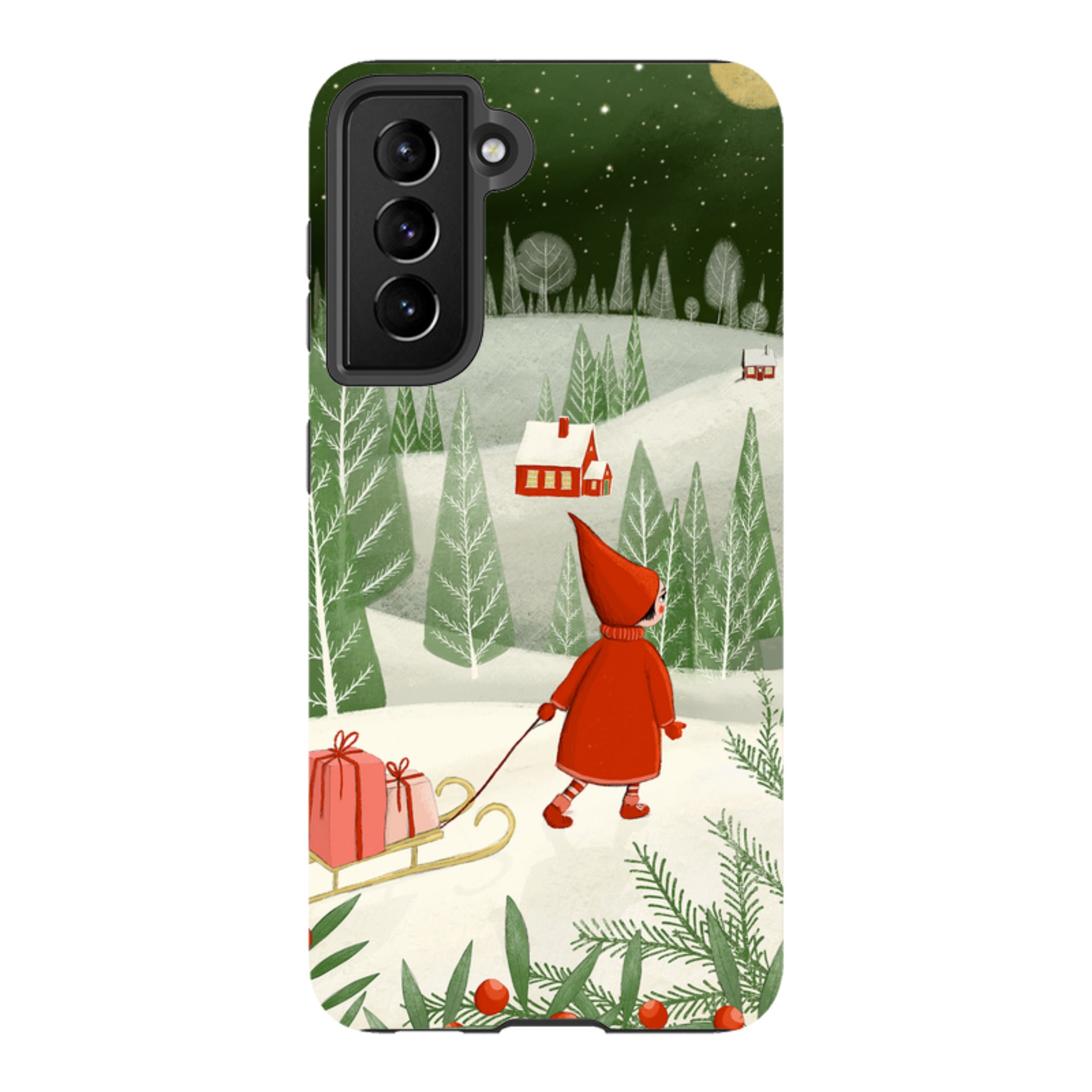 Samsung Tough Case - Christmas Night By Maja Lindberg