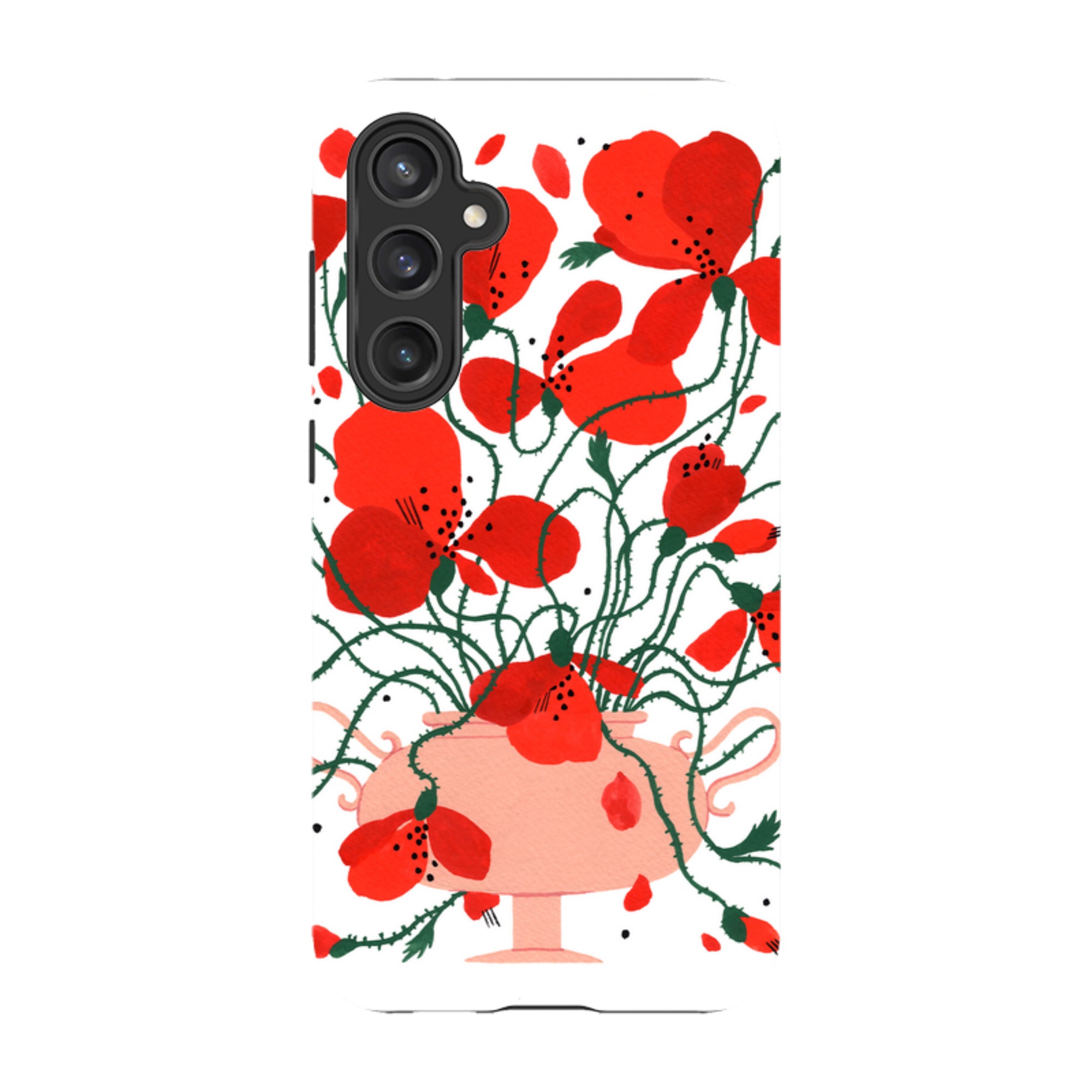 Samsung Tough Case - Poppies By Madalina Andronic