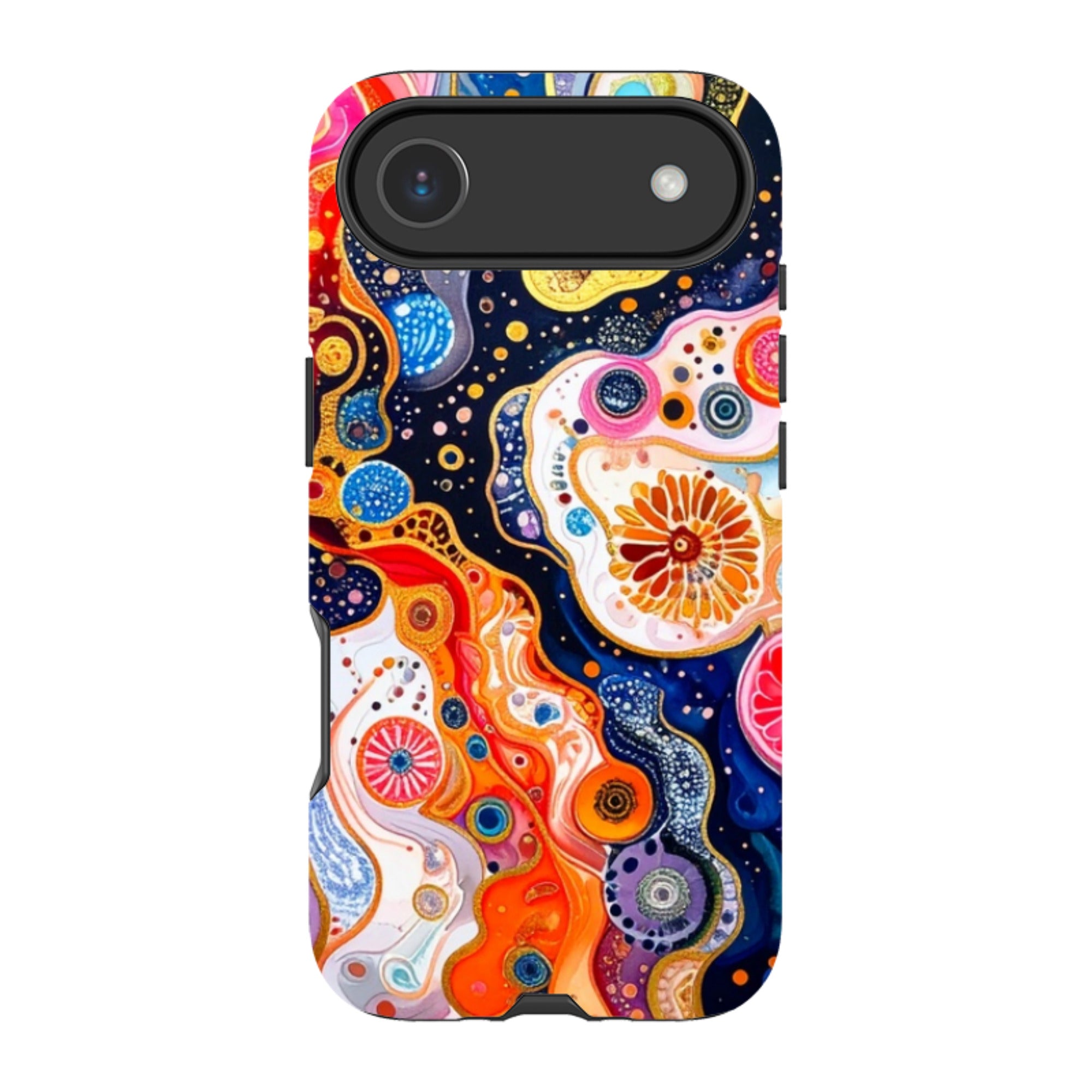iPhone Tough Case - Cloud Marble