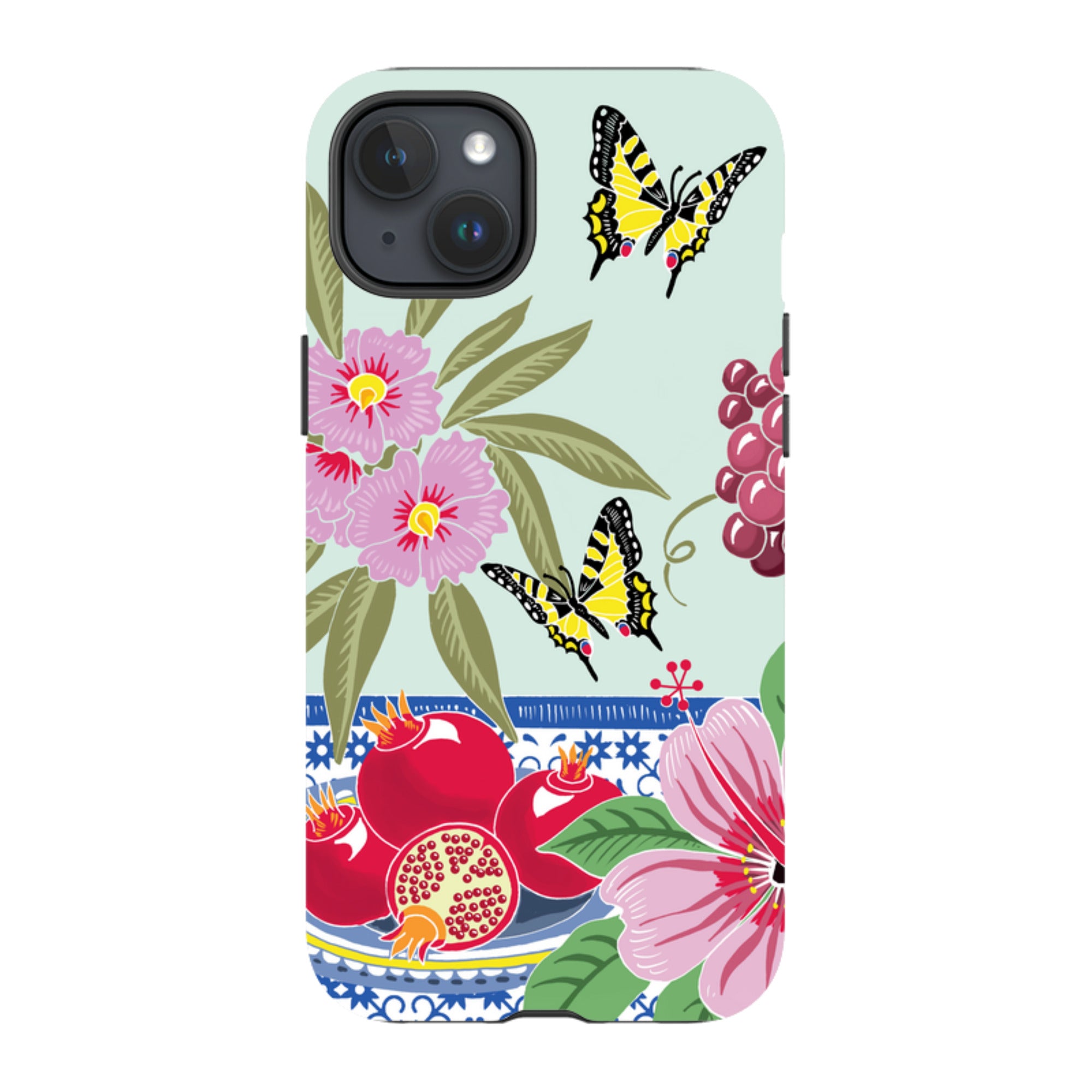iPhone Tough Case - Pomegranates By Kate Heiss