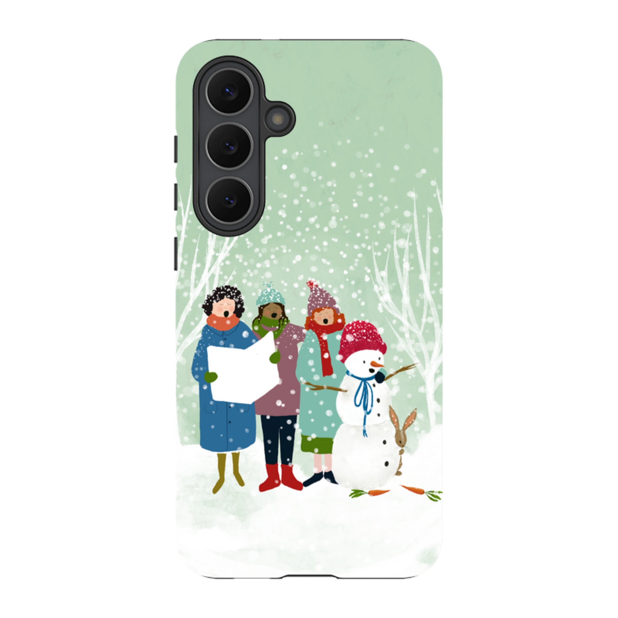 Samsung Tough Case - Card Singers 3 By Katherine Quinn