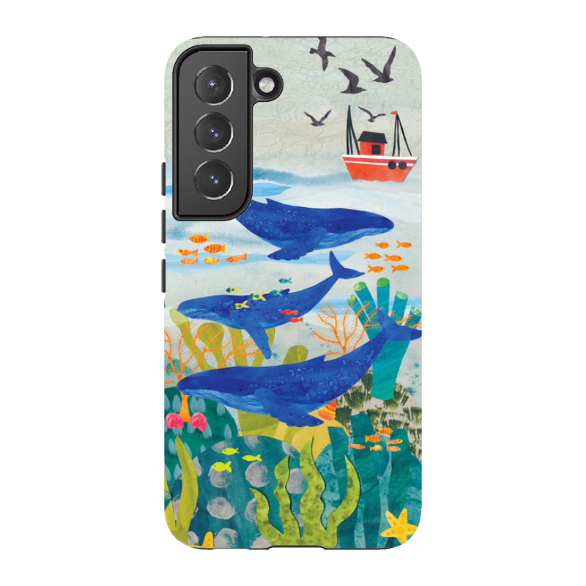 Samsung Tough  Case - Whale Watching By Tracey English