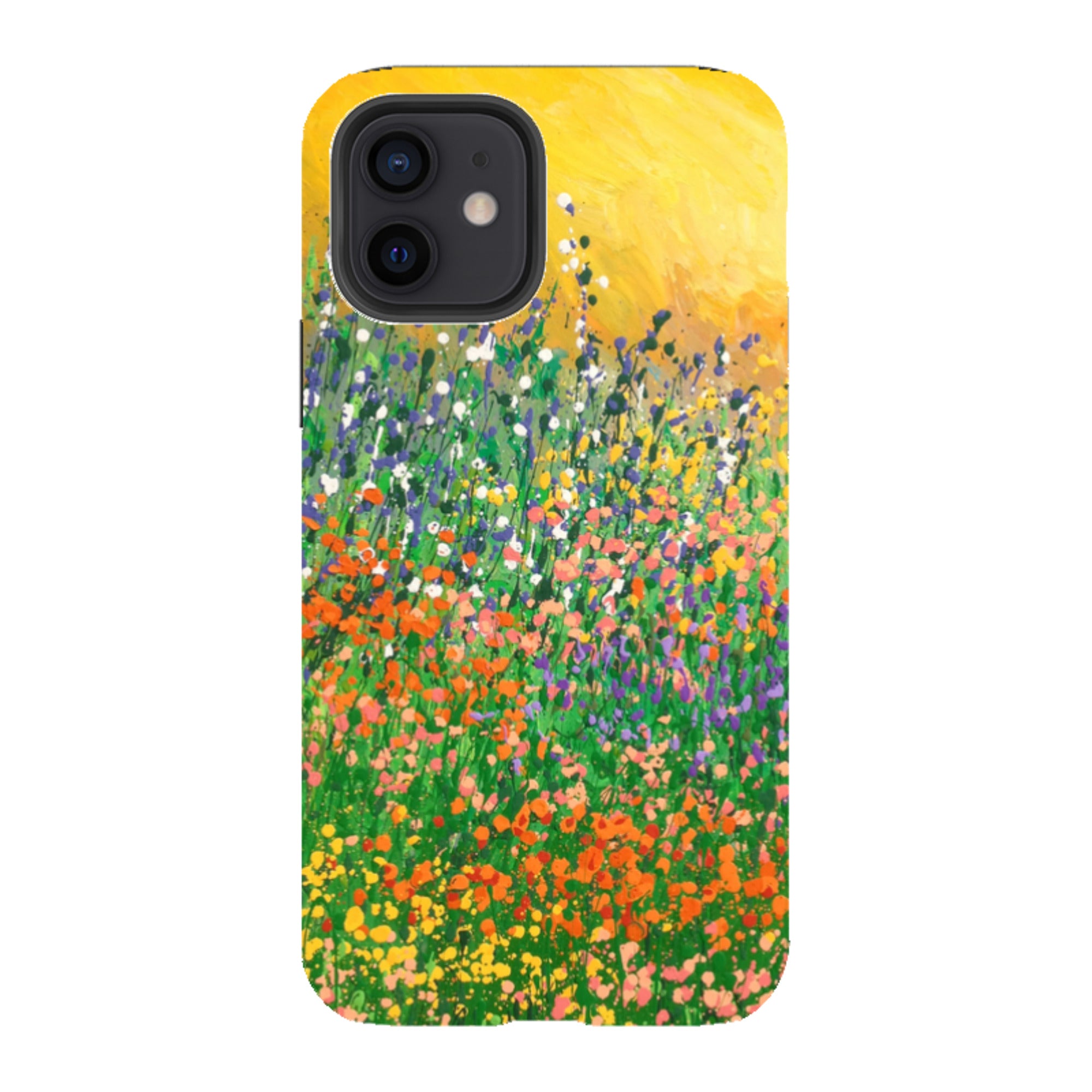 iPhone Tough Case - Sun Garden By Linda Calvert Jacobson