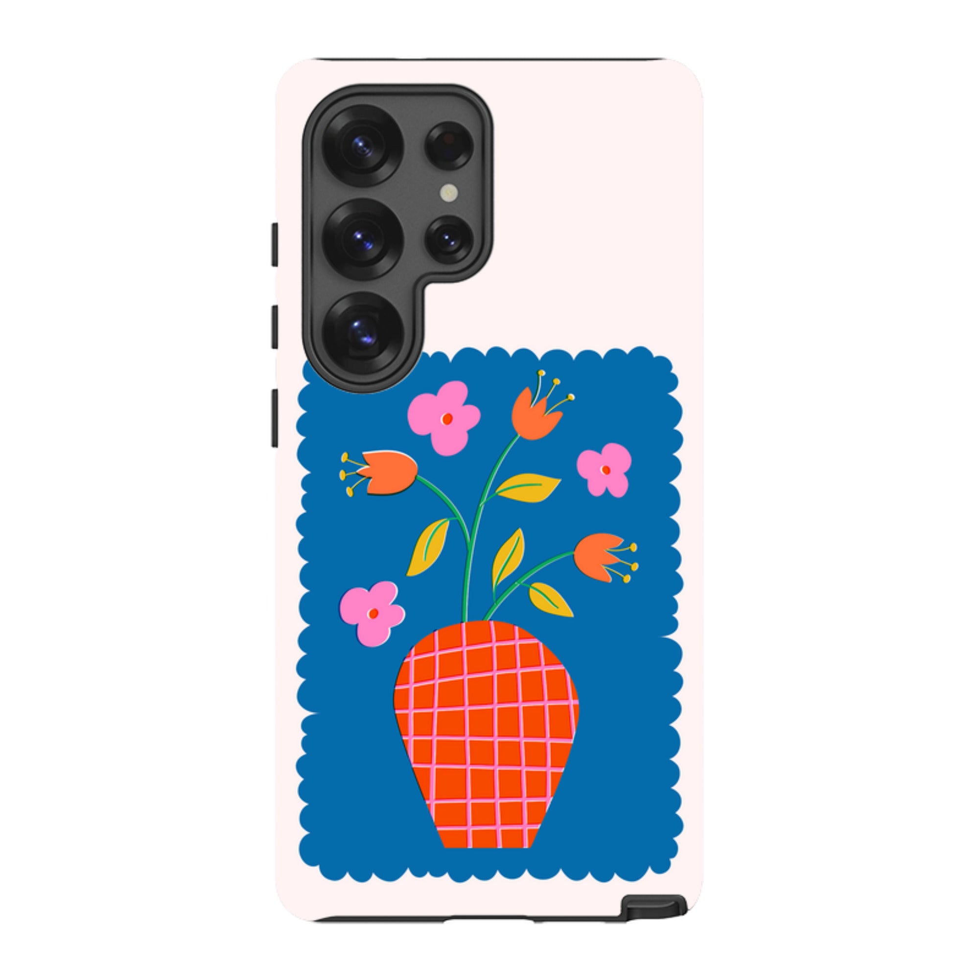 Samsung Tough Case - Floral Stamp