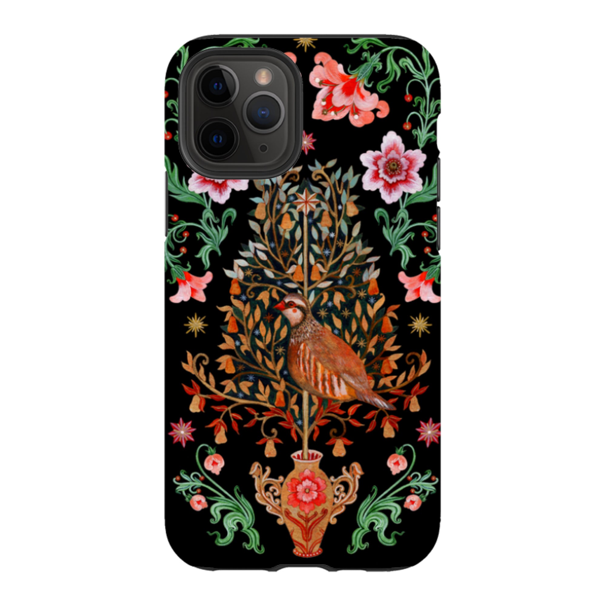iPhone Tough  Case - Partridge Pear Tree By Maria Matos