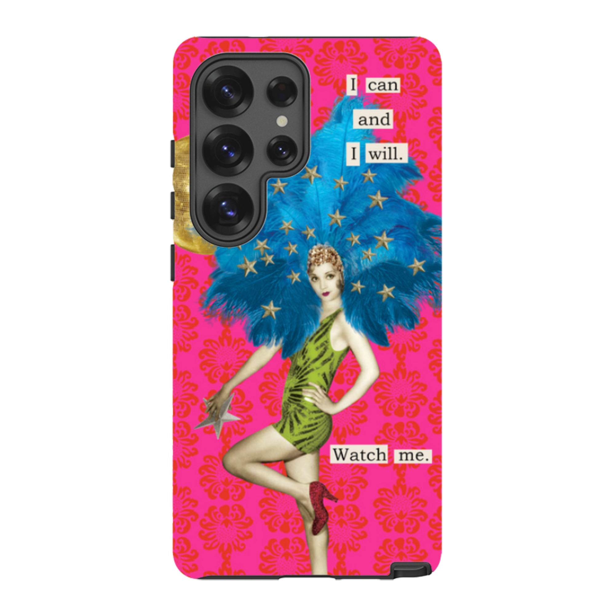 Samsung Tough Case - I Can And I Will By Clare Jordan
