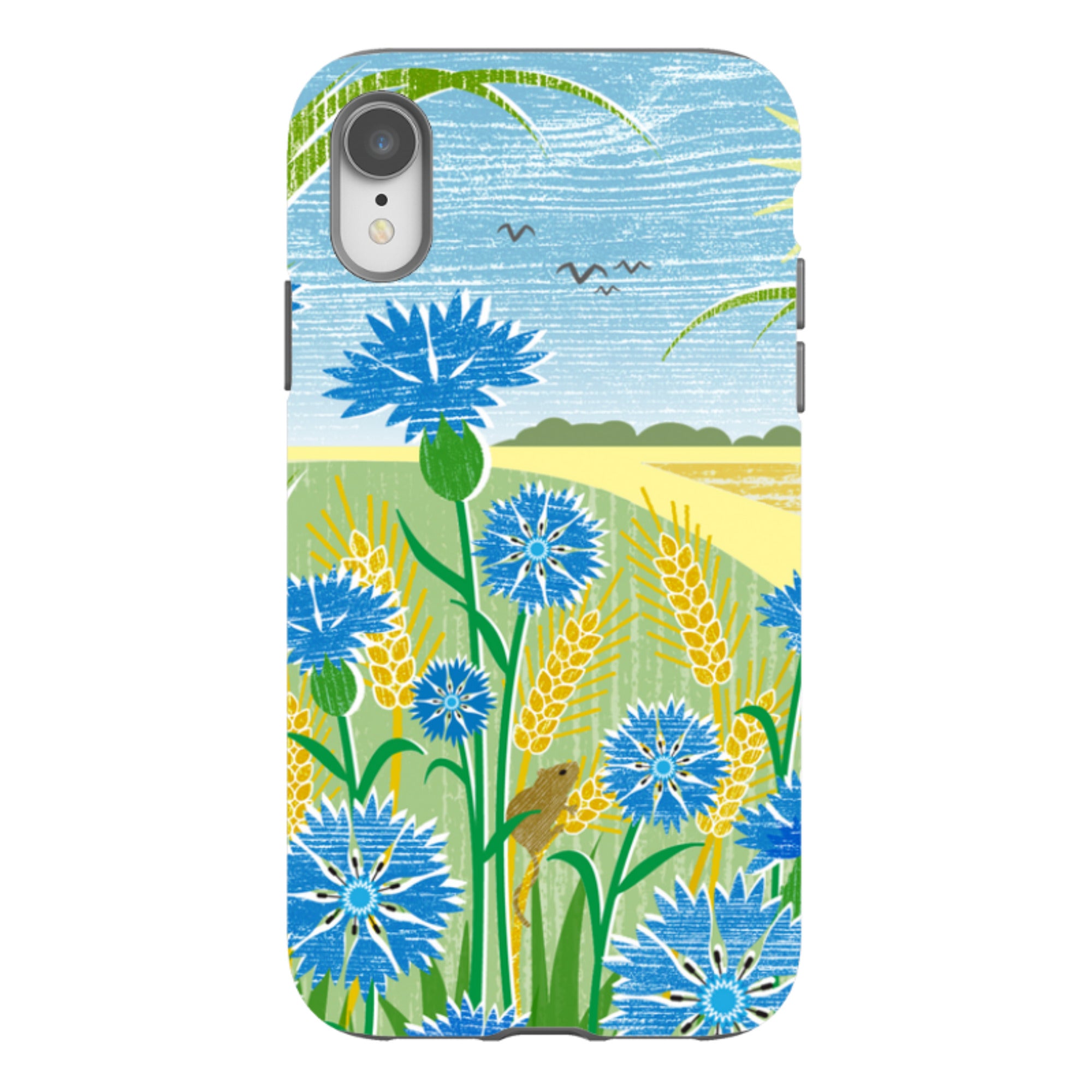 iPhone Tough Case - Cornflowers By Liane Payne