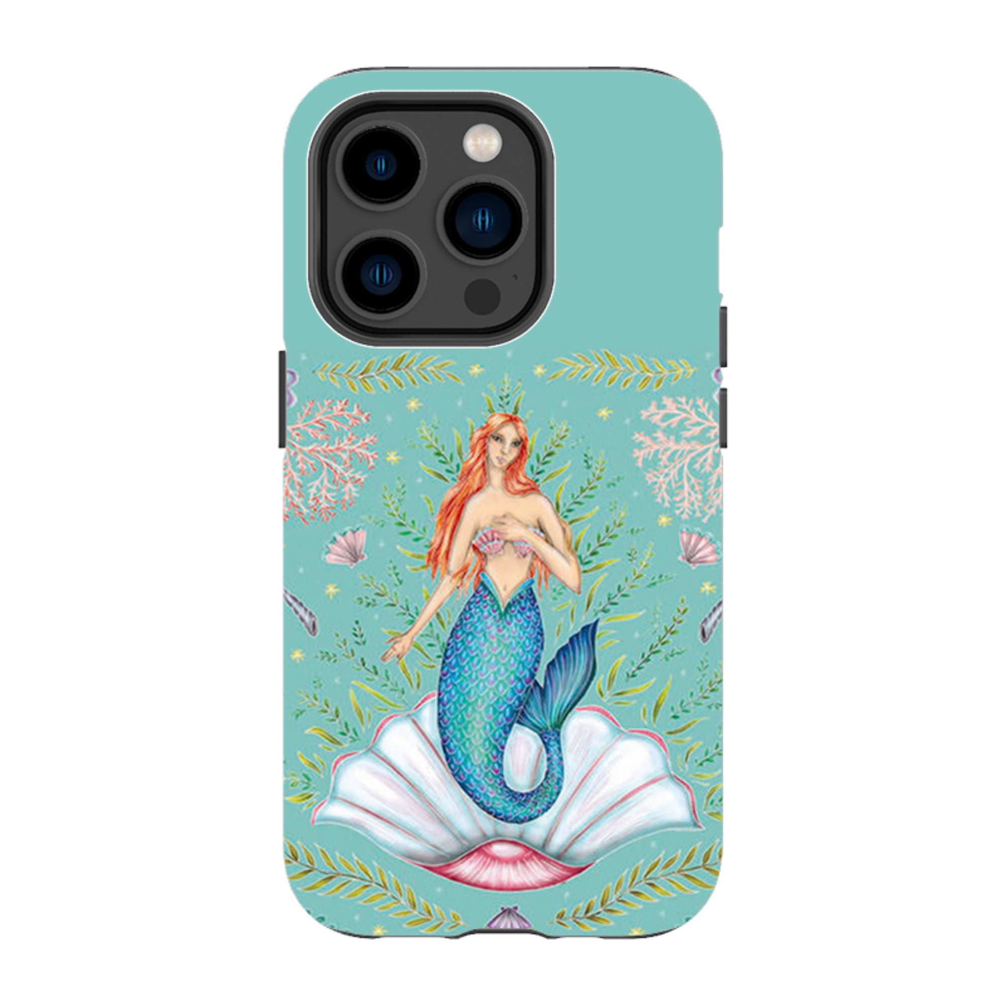 iPhone Tough Case - Mermaid By Catherine Rowe