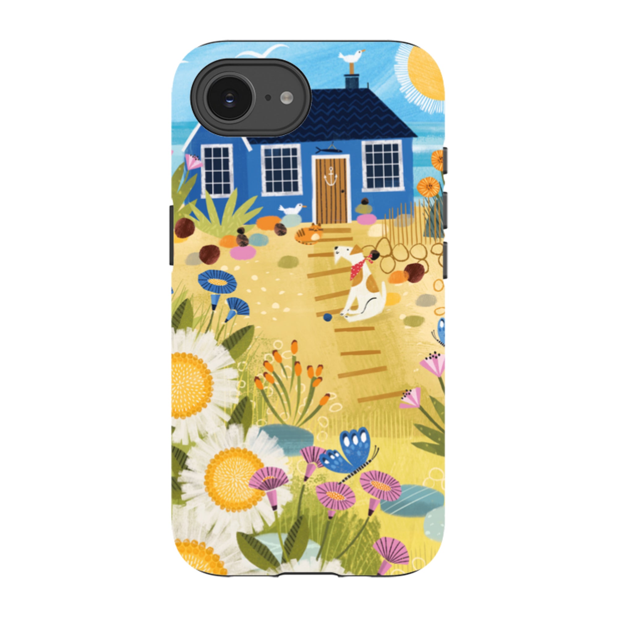 iPhone Case - Beach House By Ali Brookes