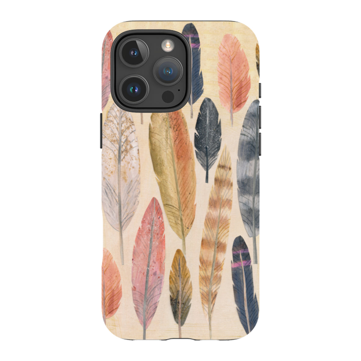iPhone Tough Case - Feathers By Tracey English
