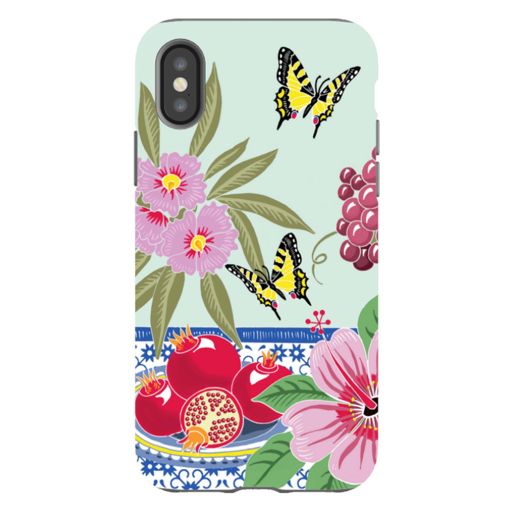 iPhone Tough Case - Pomegranates By Kate Heiss