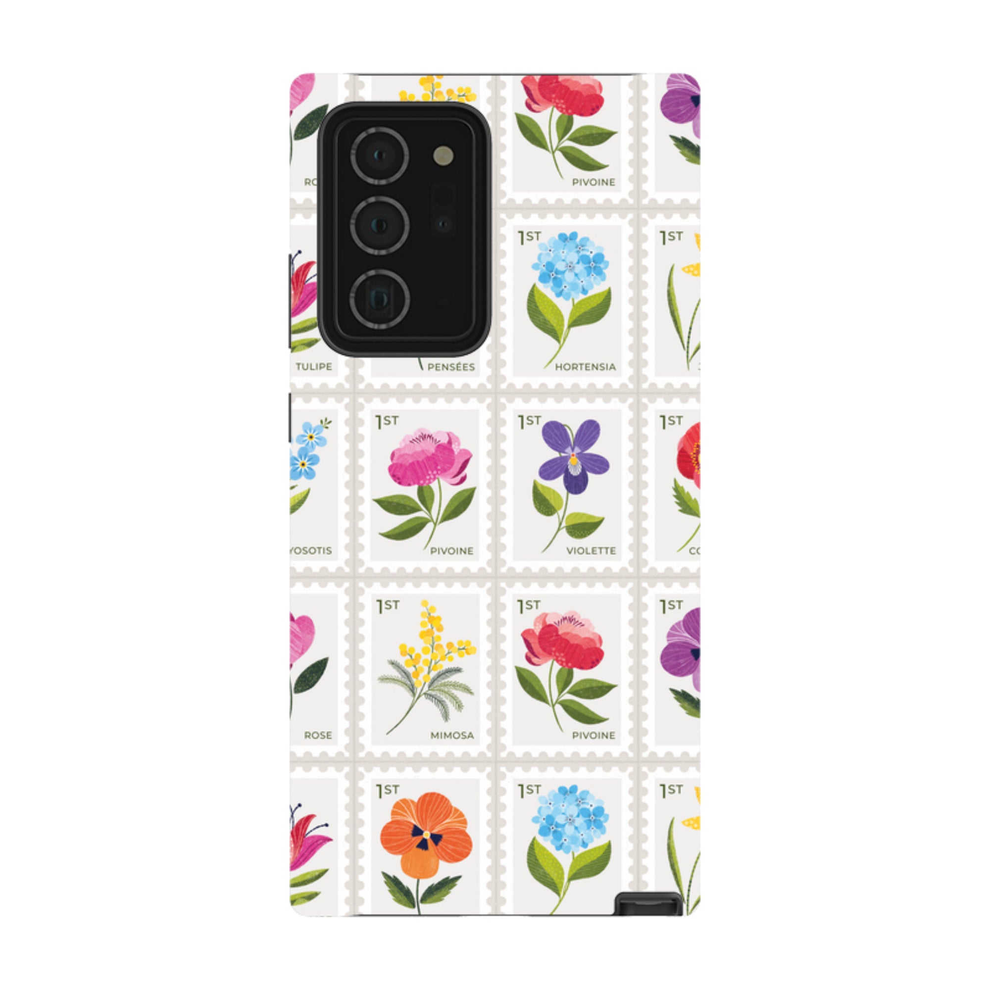 Samsung Tough Case - Floral Postage Stamps By Ali Brookes