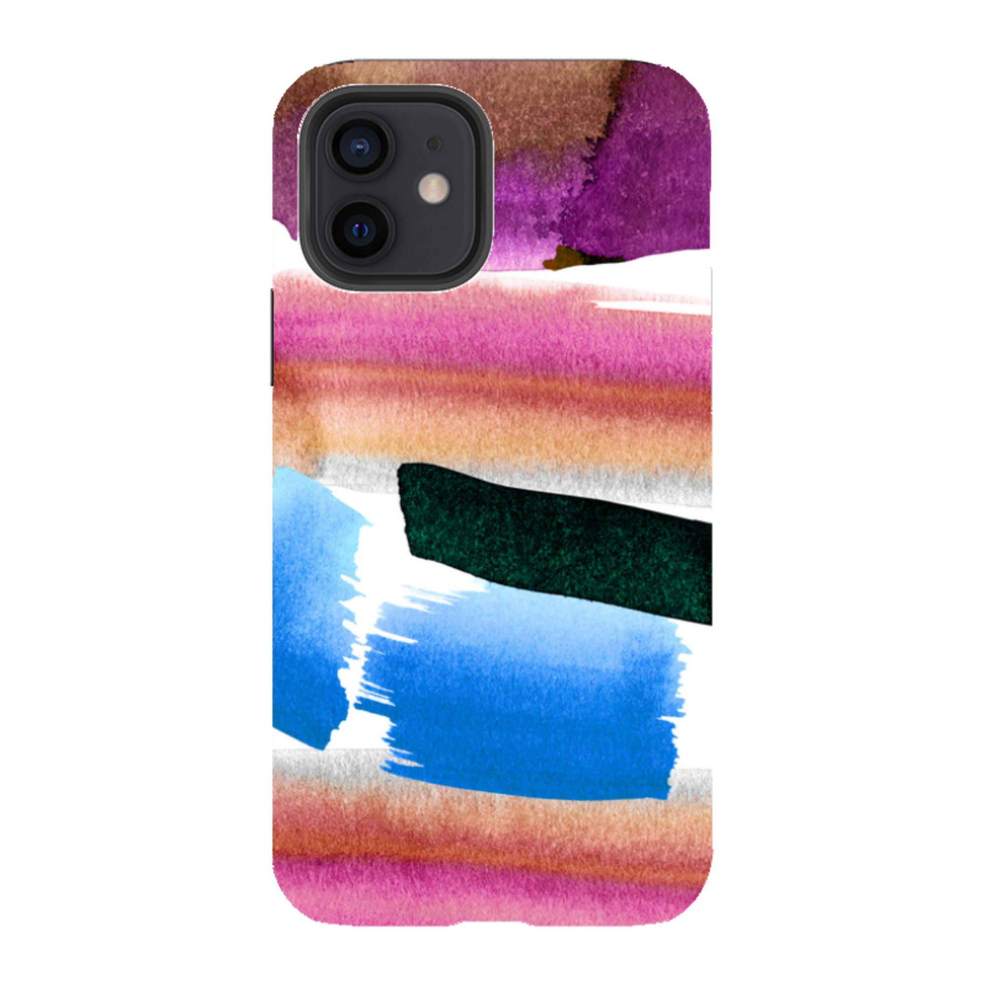iPhone Tough Case - Sunset Painting By Kitty Joseph