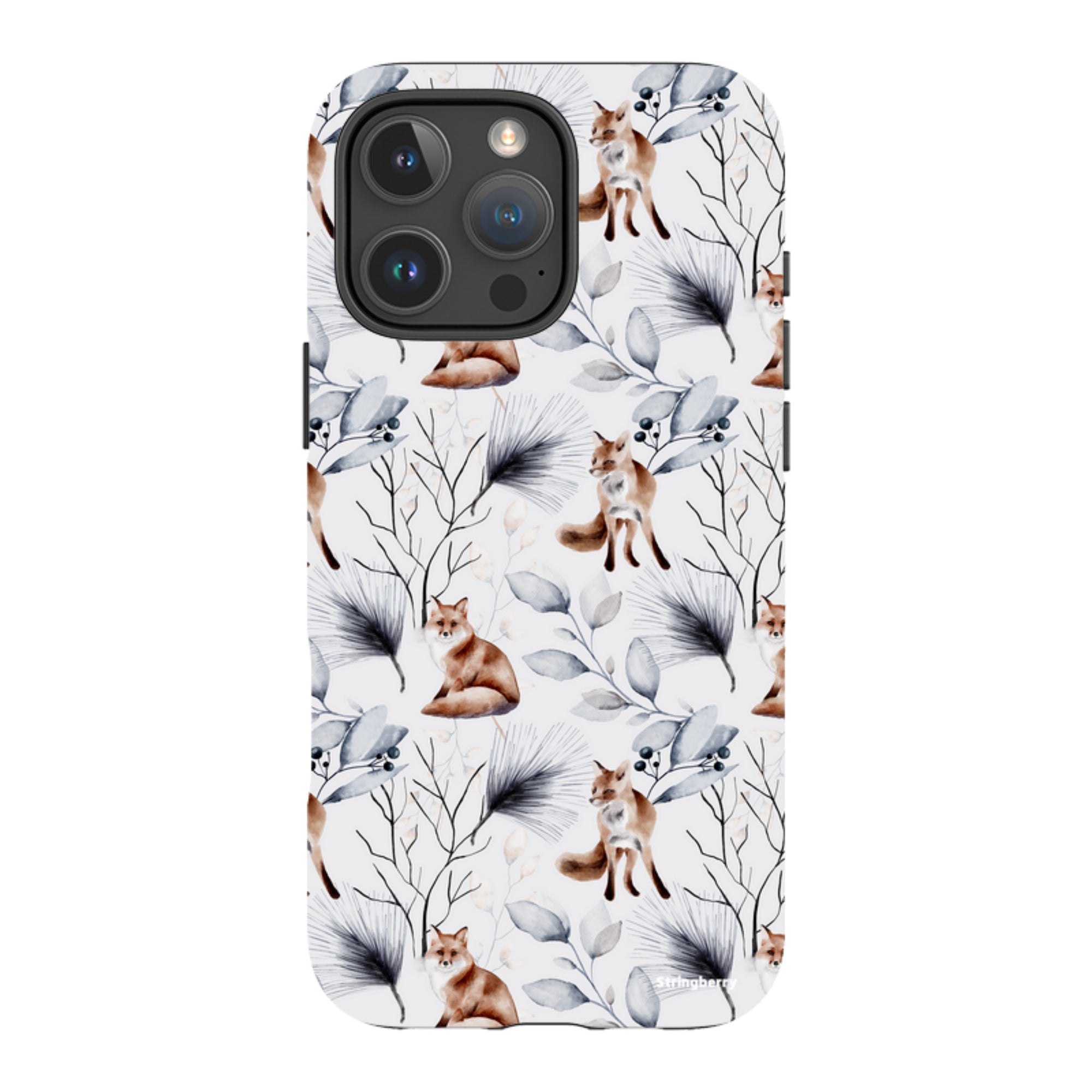 iPhone Tough Case - Foxy Xmas II
