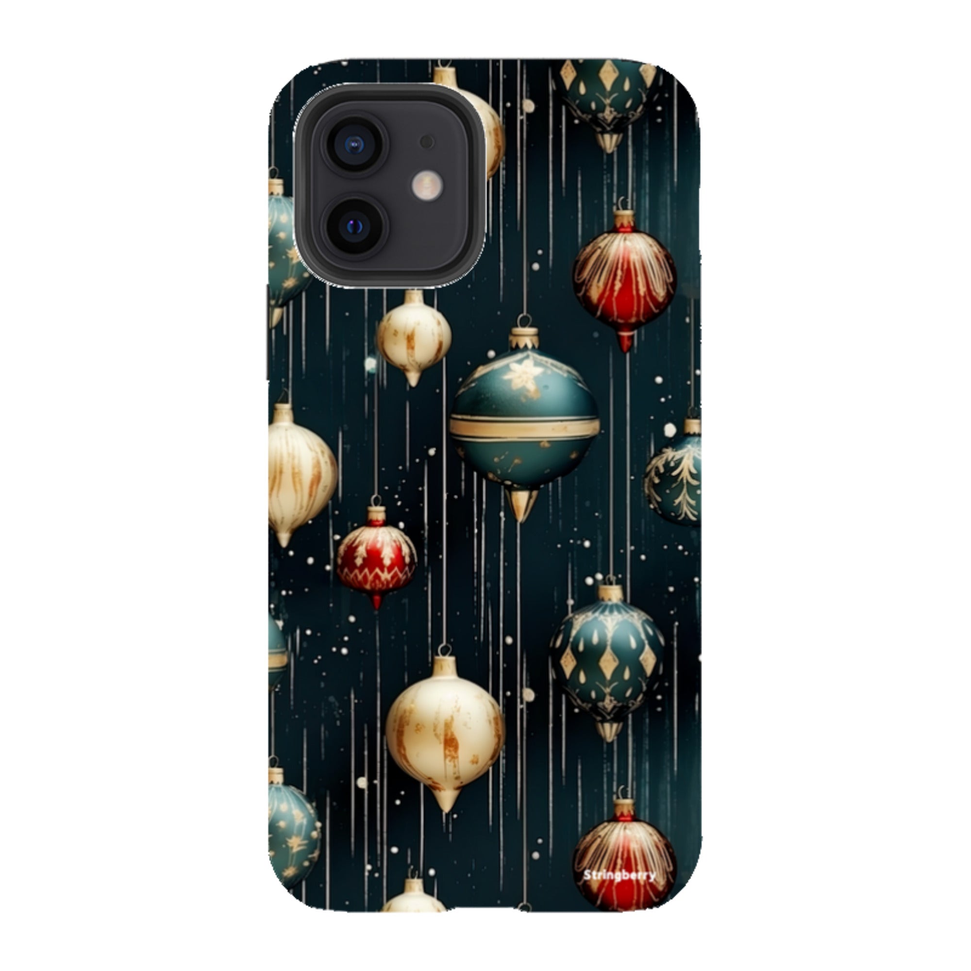 iPhone Tough Case - Christmas Baubles