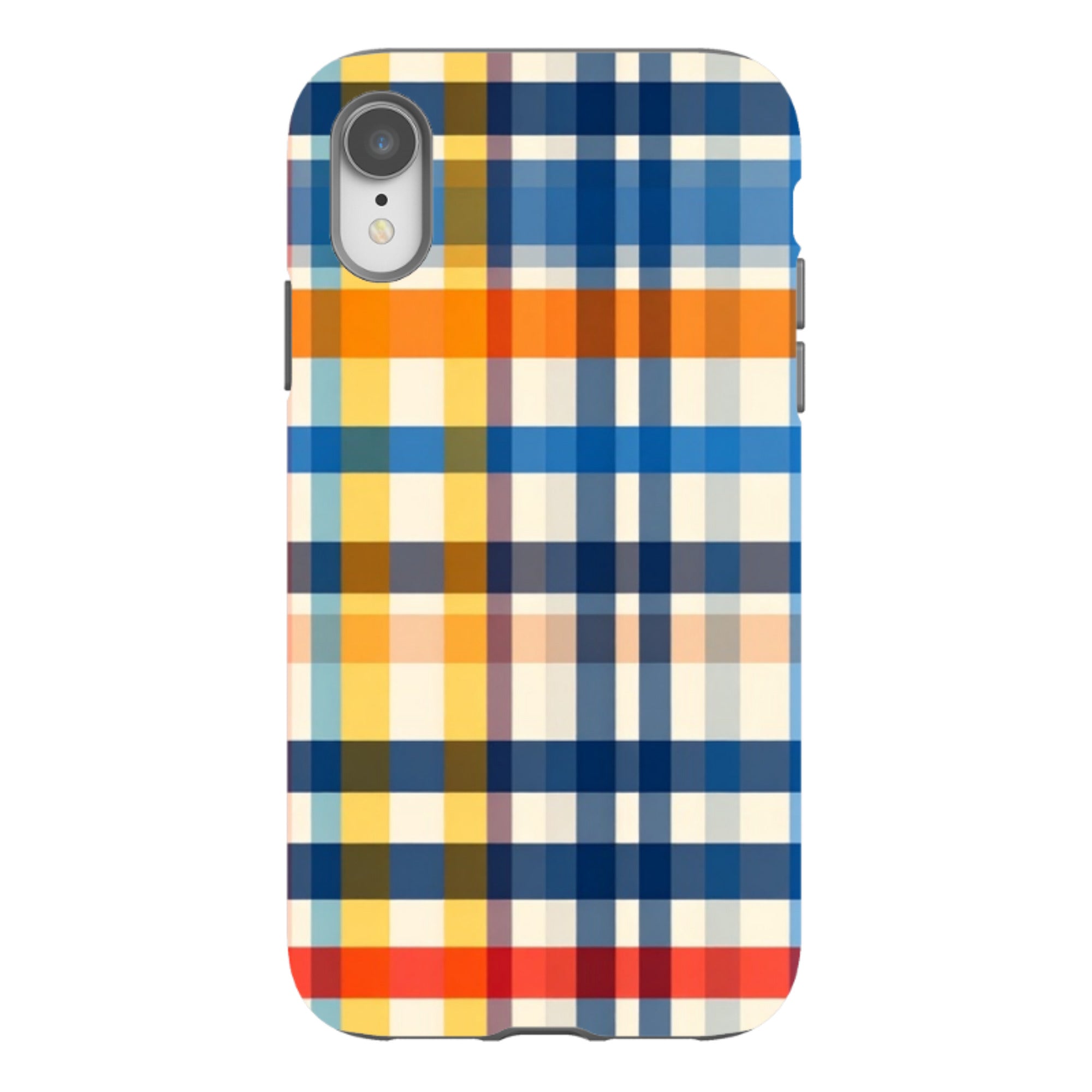 iPhone Tough Case - Barcelona Gingham