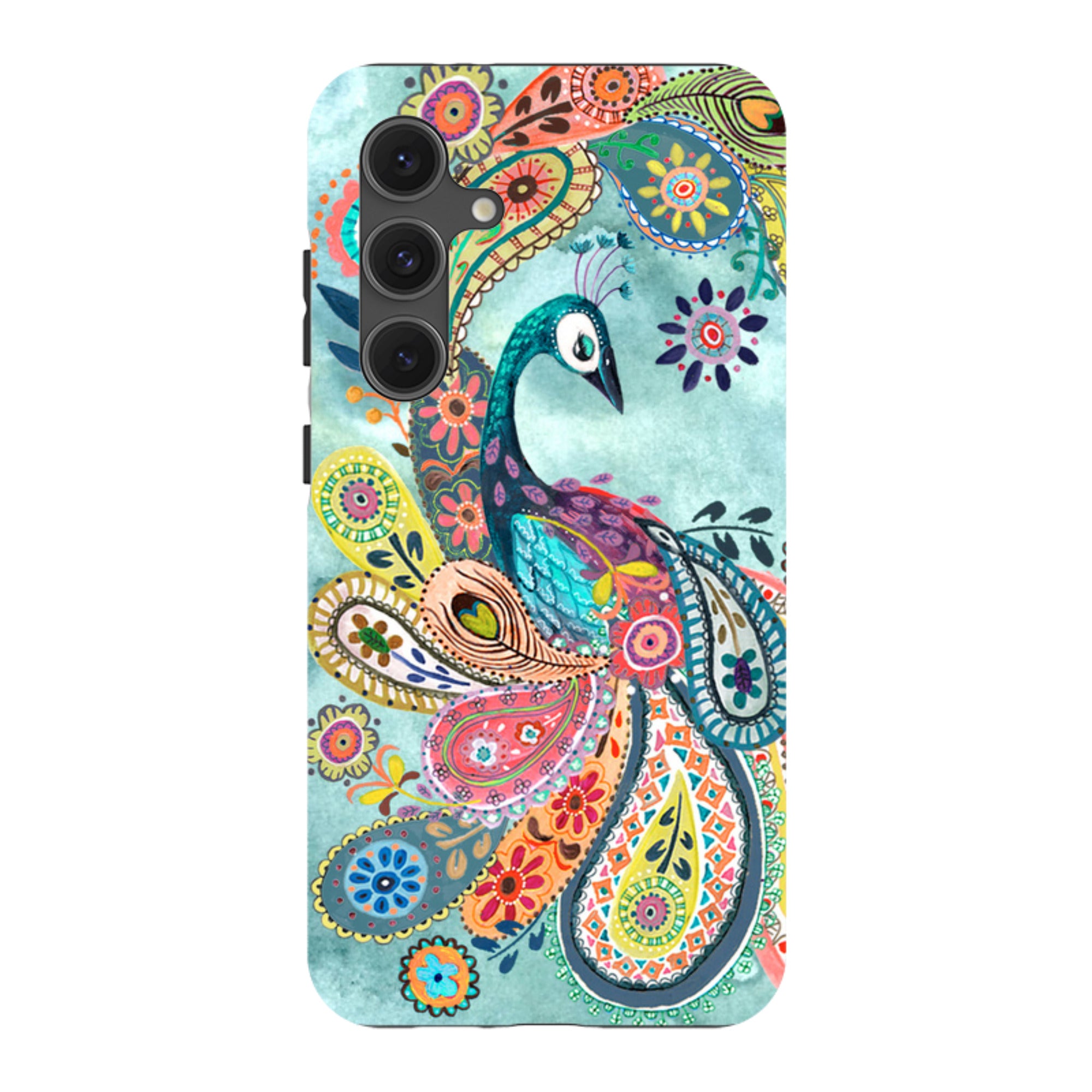 Samsung Tough Case - Peacock Dreams By Caroline Bonne Muller