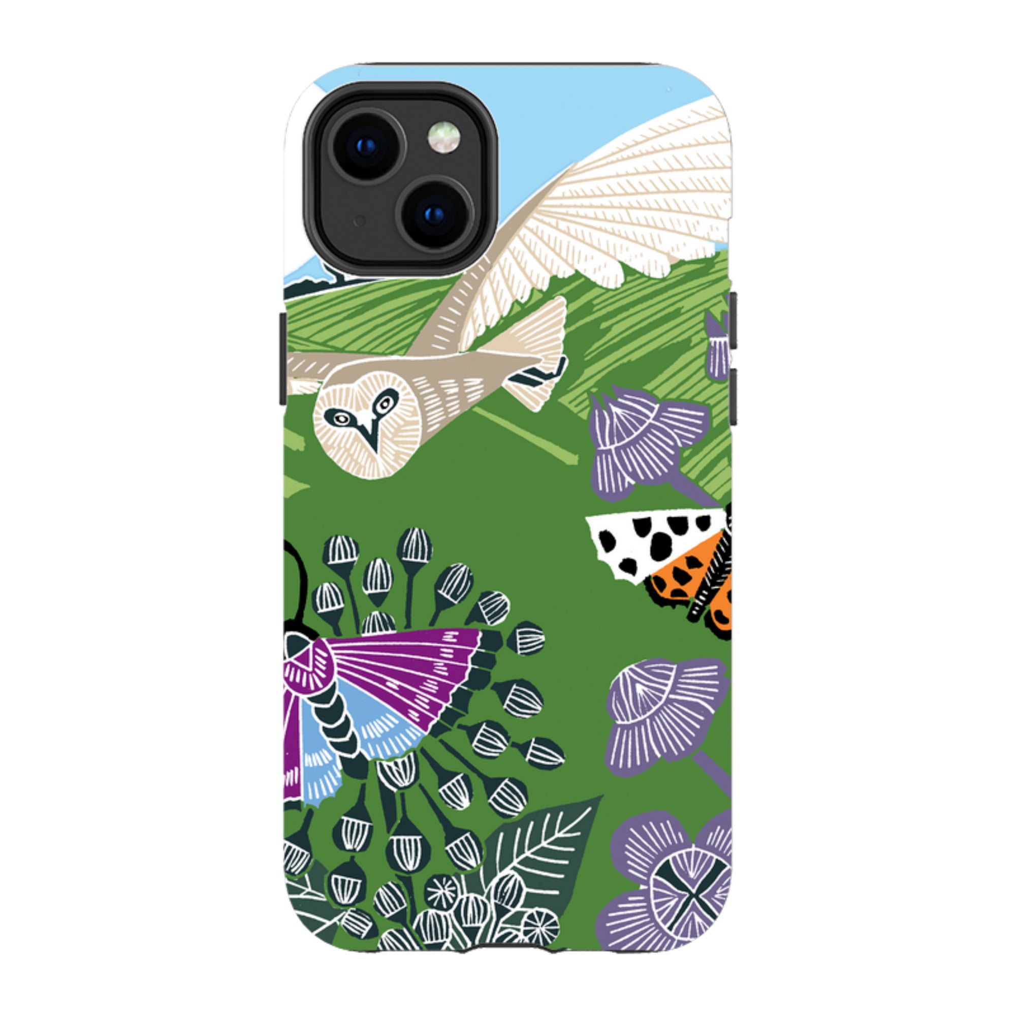 iPhone Tough Case - Morning Barn Owl By Kate Heiss