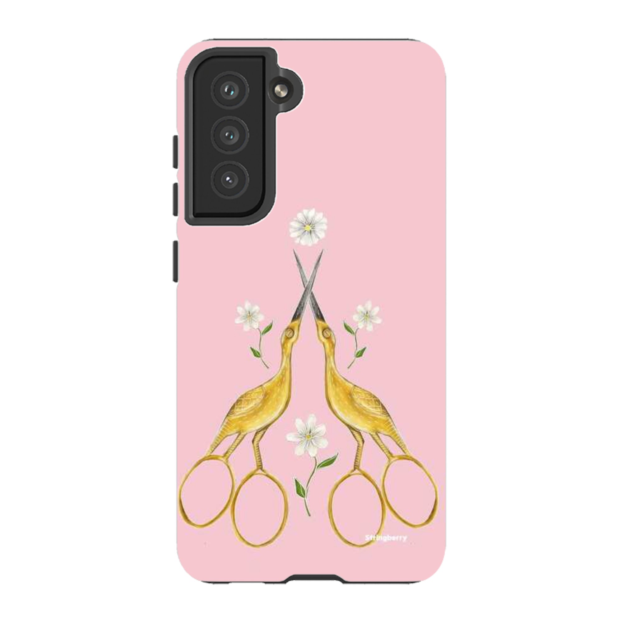 Samsung Tough Case - Heron Scissors By Catherine Rowe