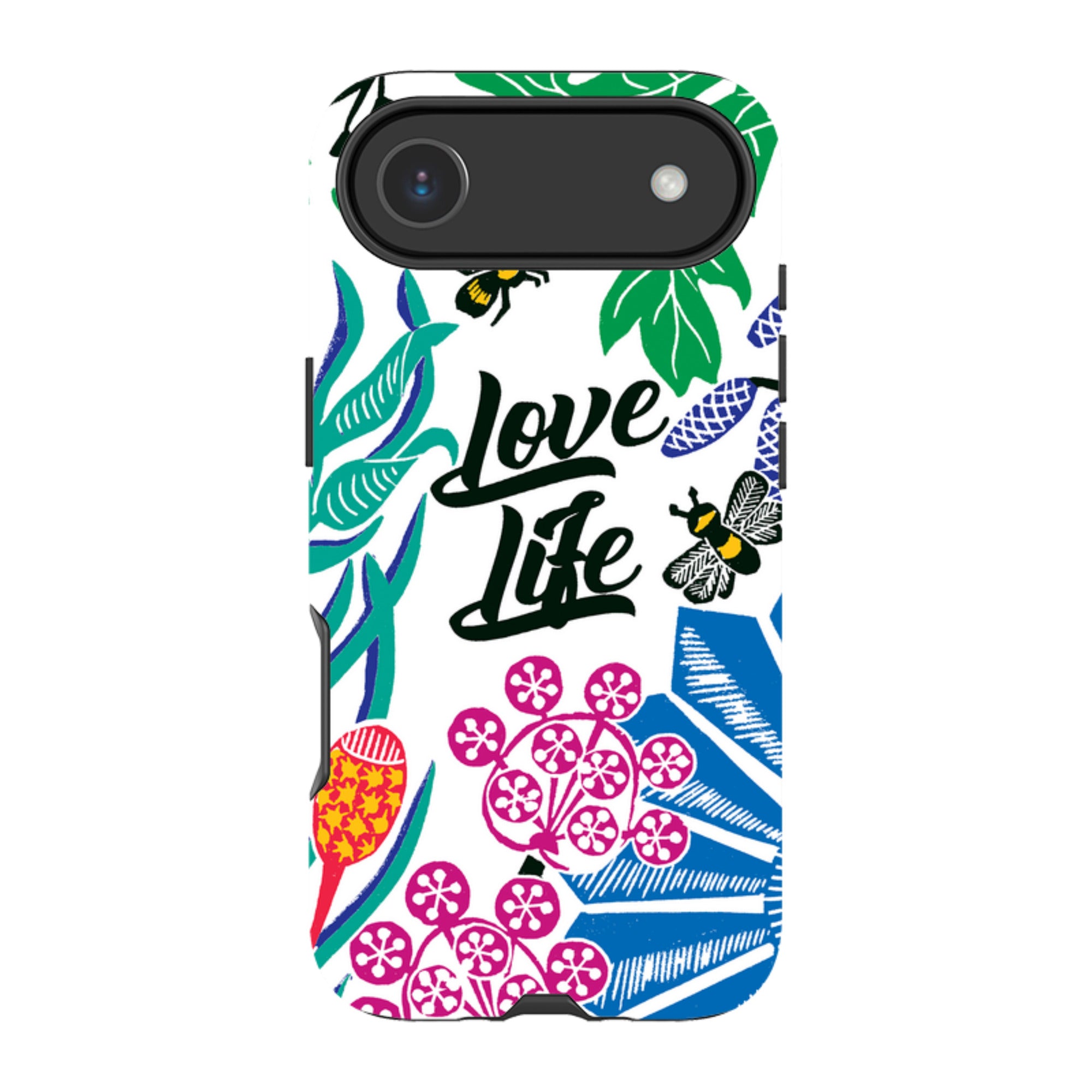 iPhone Tough Case - Love Life By Kate Heiss