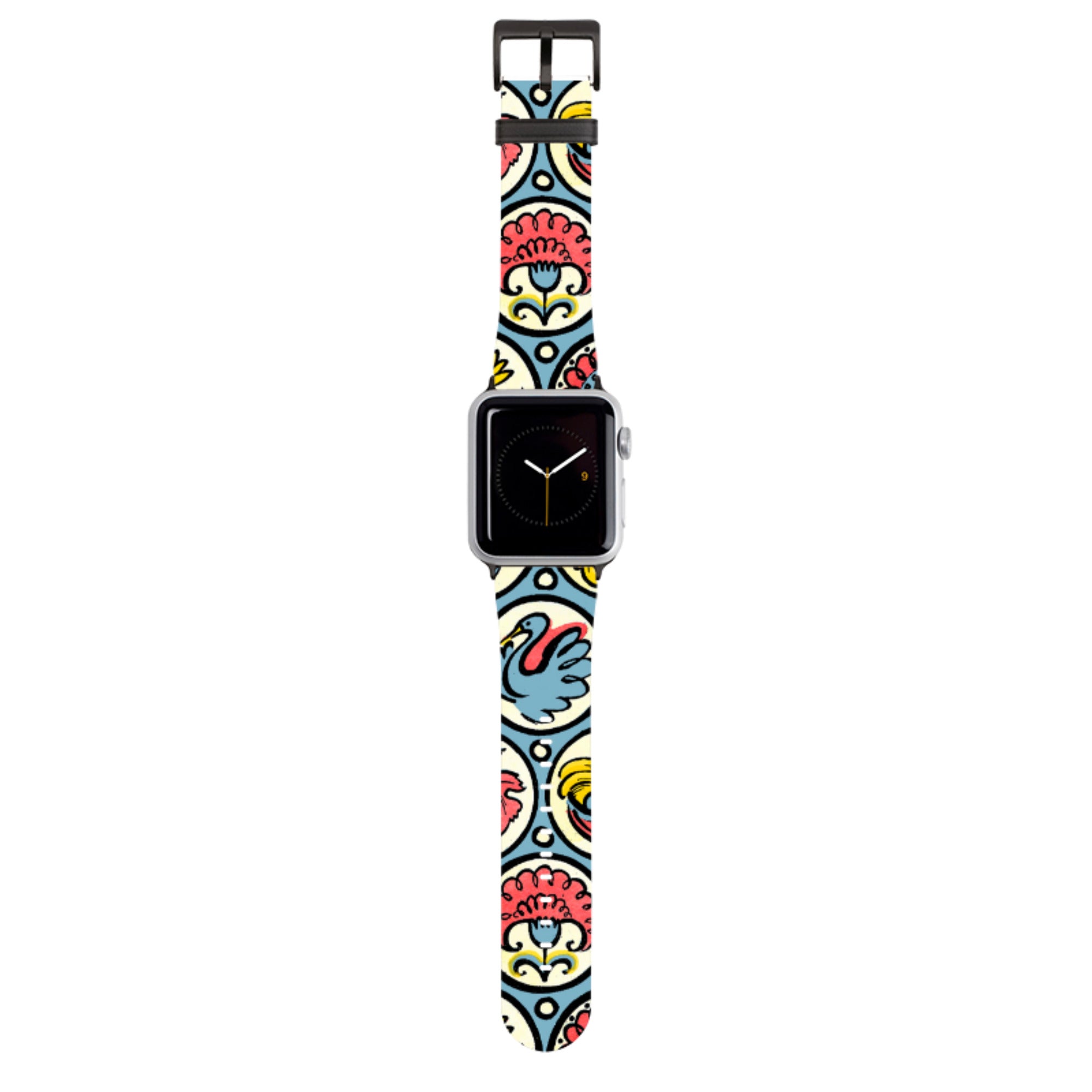 Birds, Fish & Fruit Apple Watch Strap By Cressida Bell