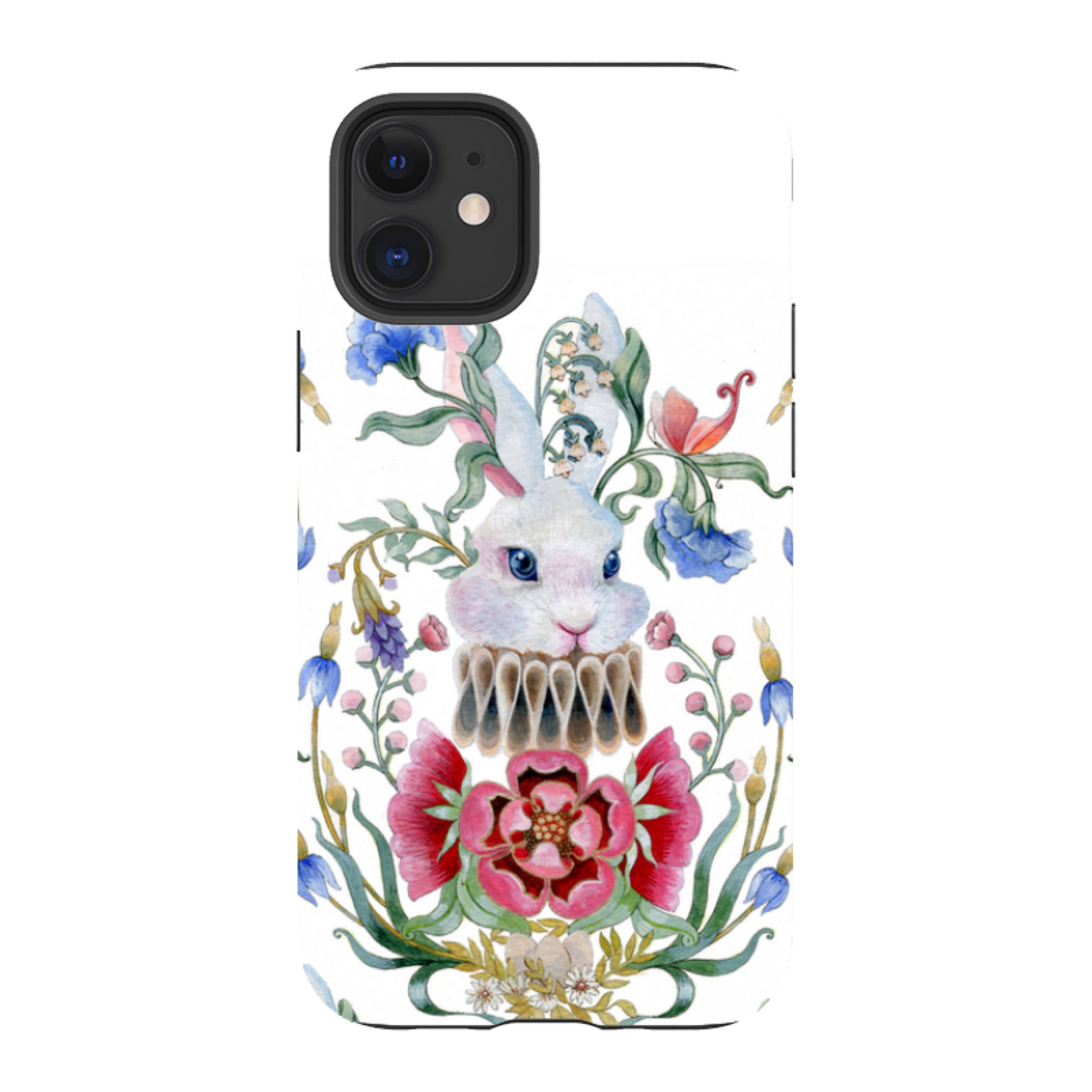 iPhone Tough Case - White Rabbit By Maria Matos