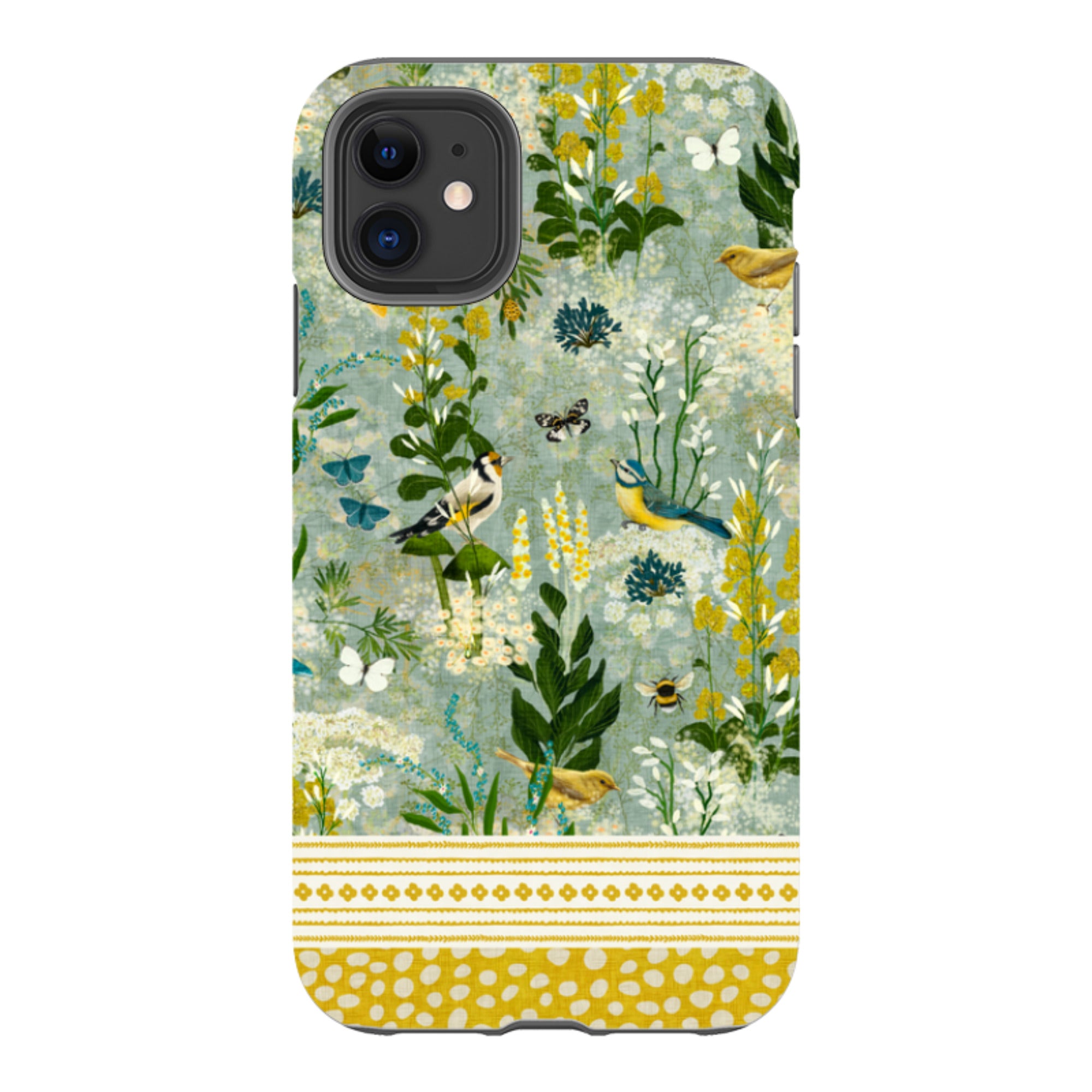 iPhone Tough Case - Song Bird Garden 2 By Katherine Quinn