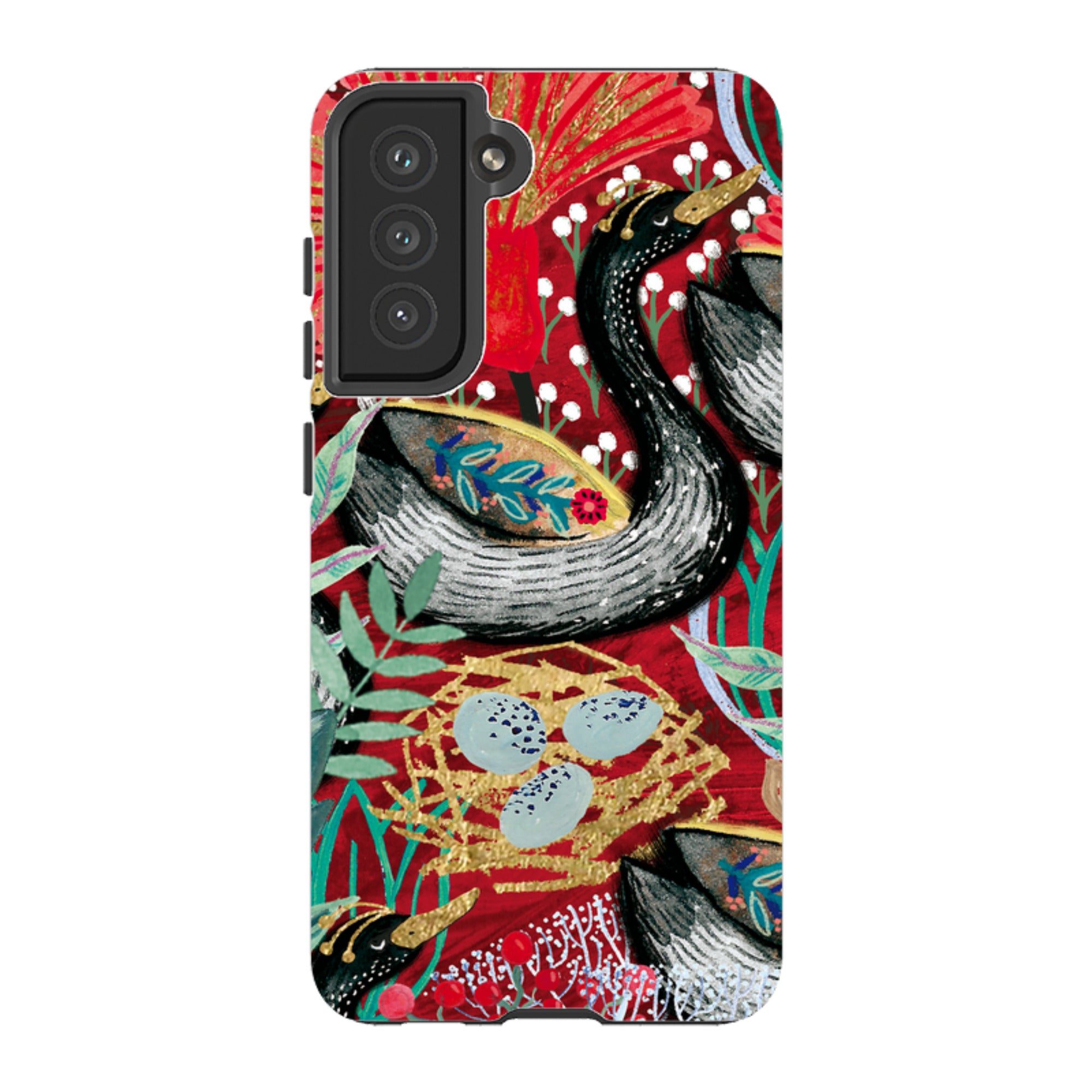Samsung Tough Case - Eight Geese A Laying By Emma Frances Grant