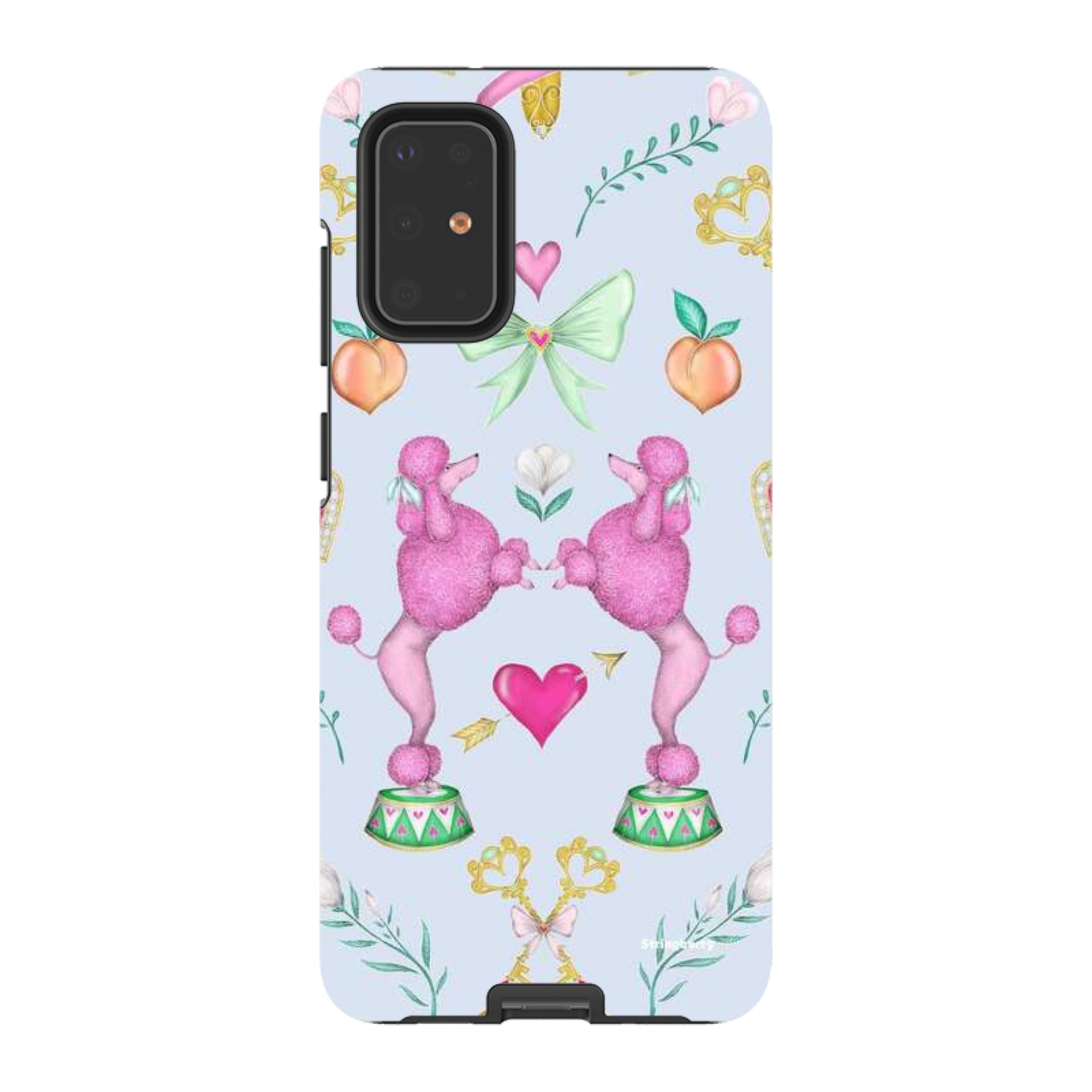 Samsung Tough Case - Pink Poodle Parlour Powder By Catherine Rowe