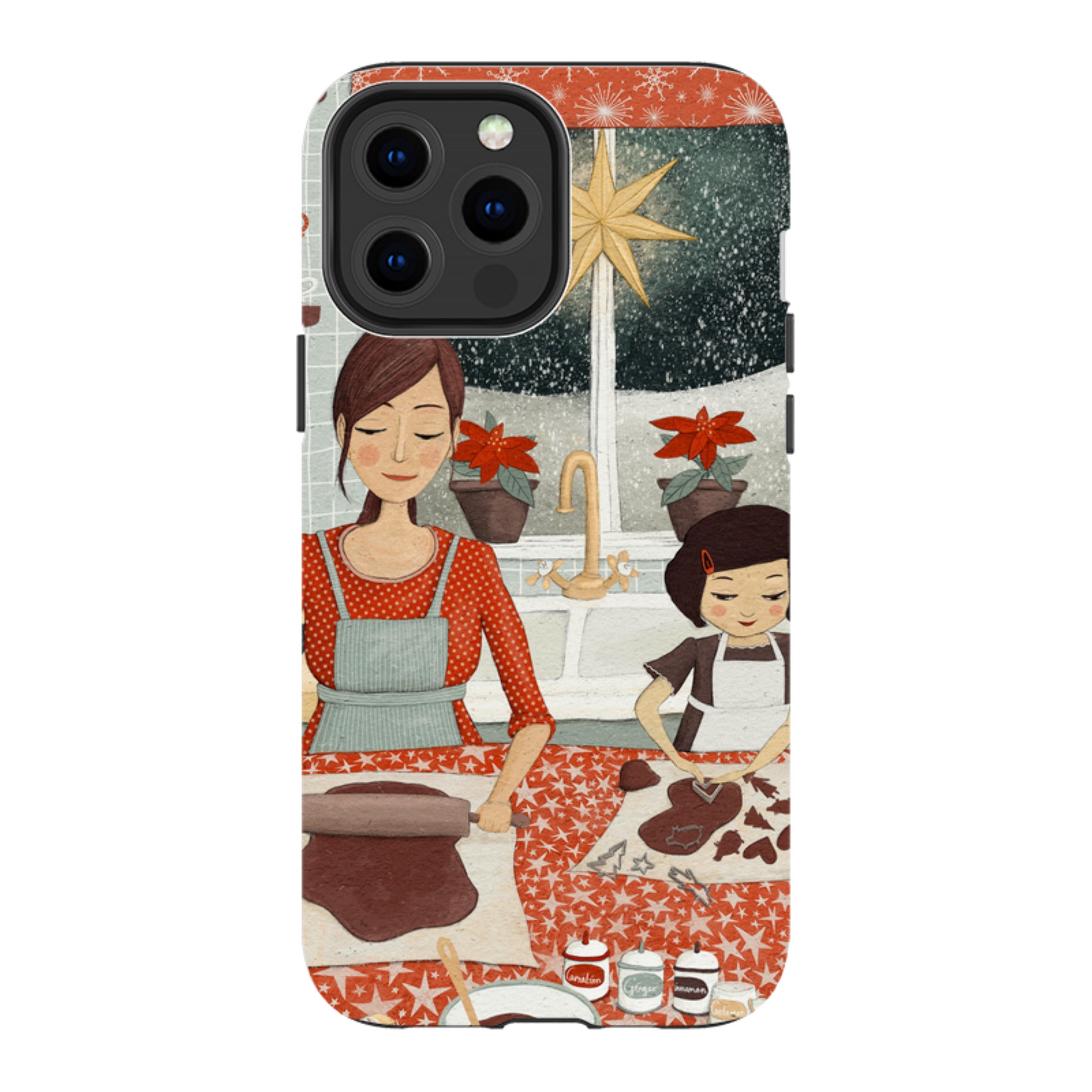 iPhone Tough Case - Sugar and Spice By Maja Lindberg