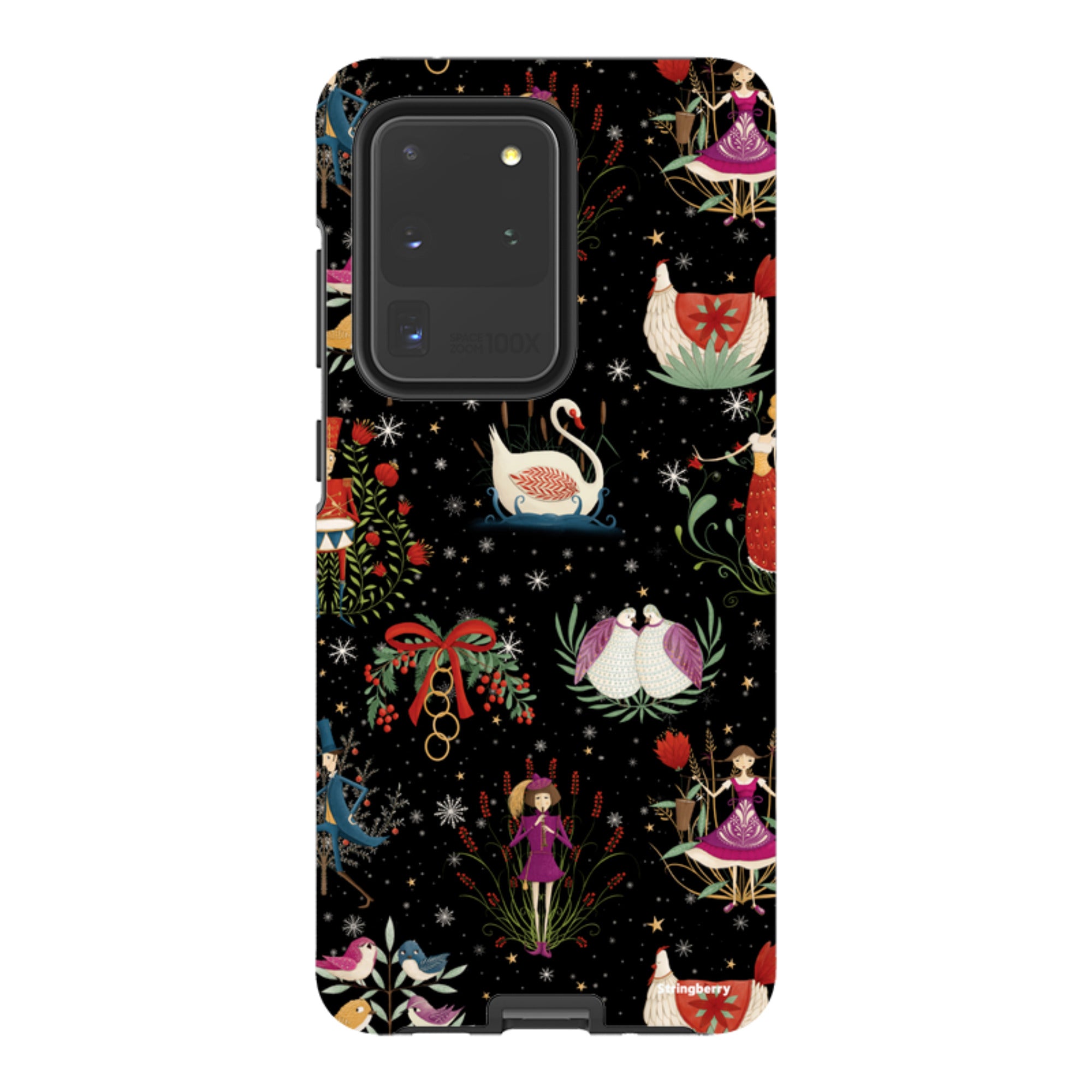 Samsung Tough Case - Twelve Days Black By Maja Lindberg